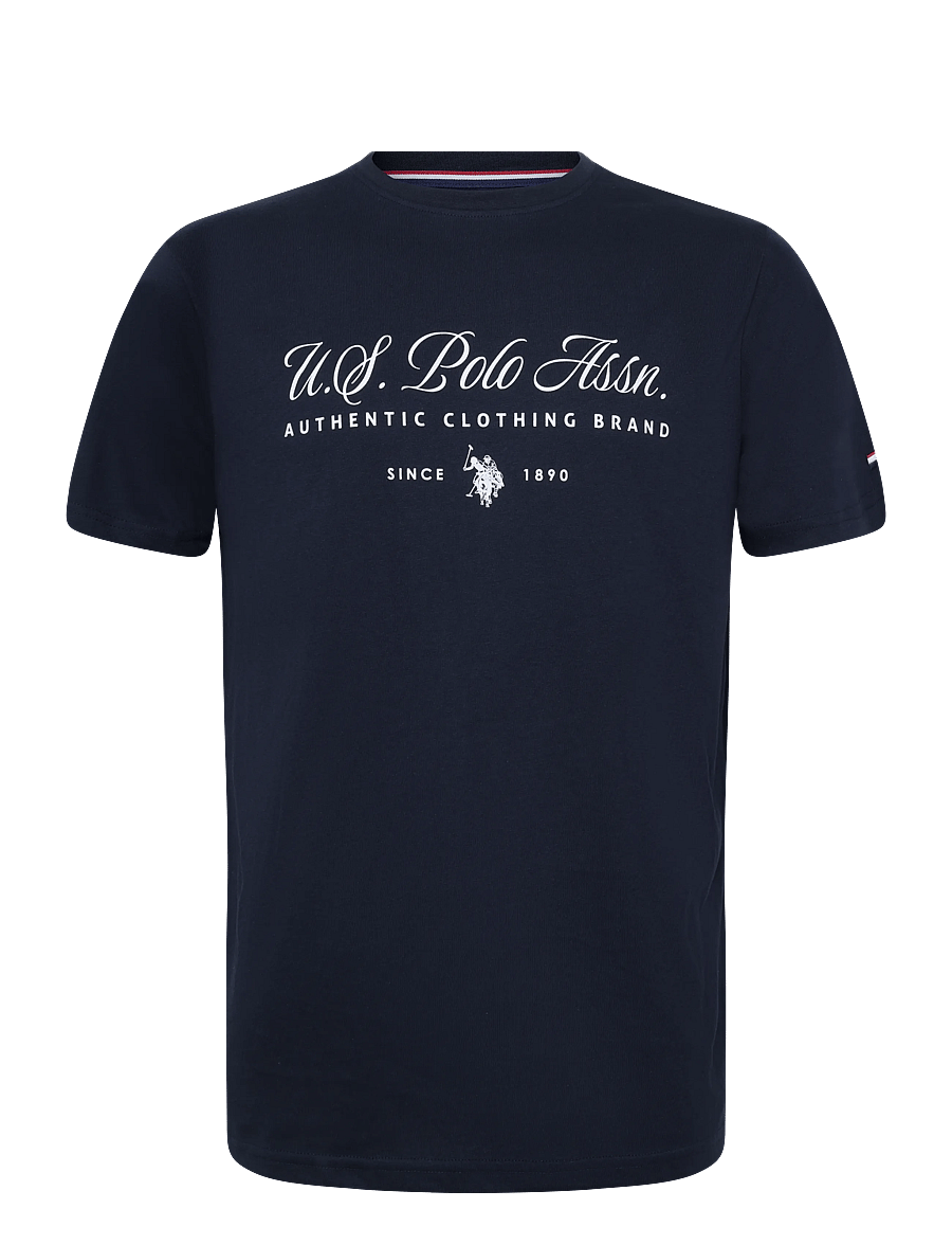 U.S. Polo Assn. - UMDAG TOP SHS JRS - lühikeste varrukatega t-särgid - 19-4020tcx dark sapphire - 0