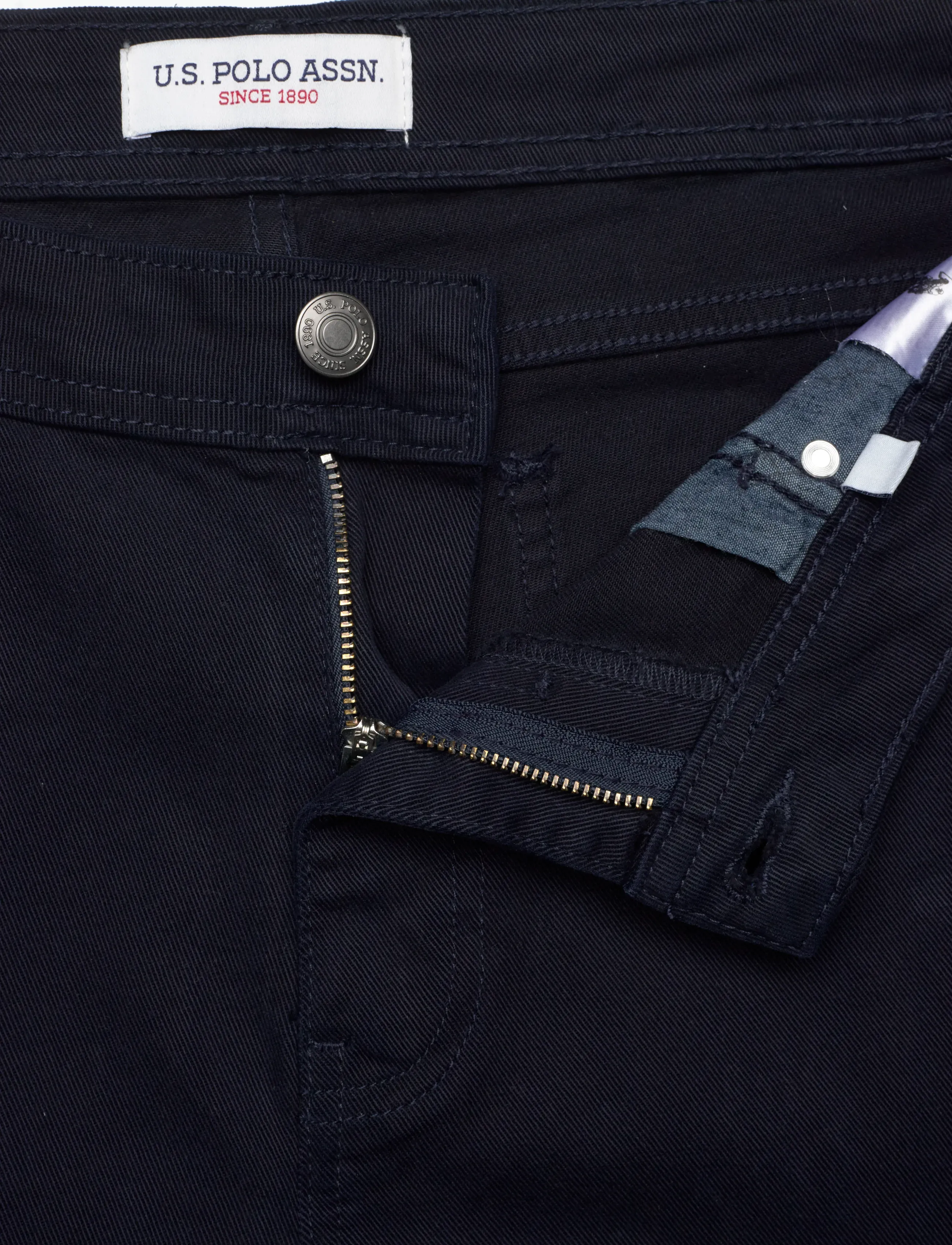 U.S. Polo Assn. - UMDANNY PANTS WVN - freizeithosen - dark sapphire - 3