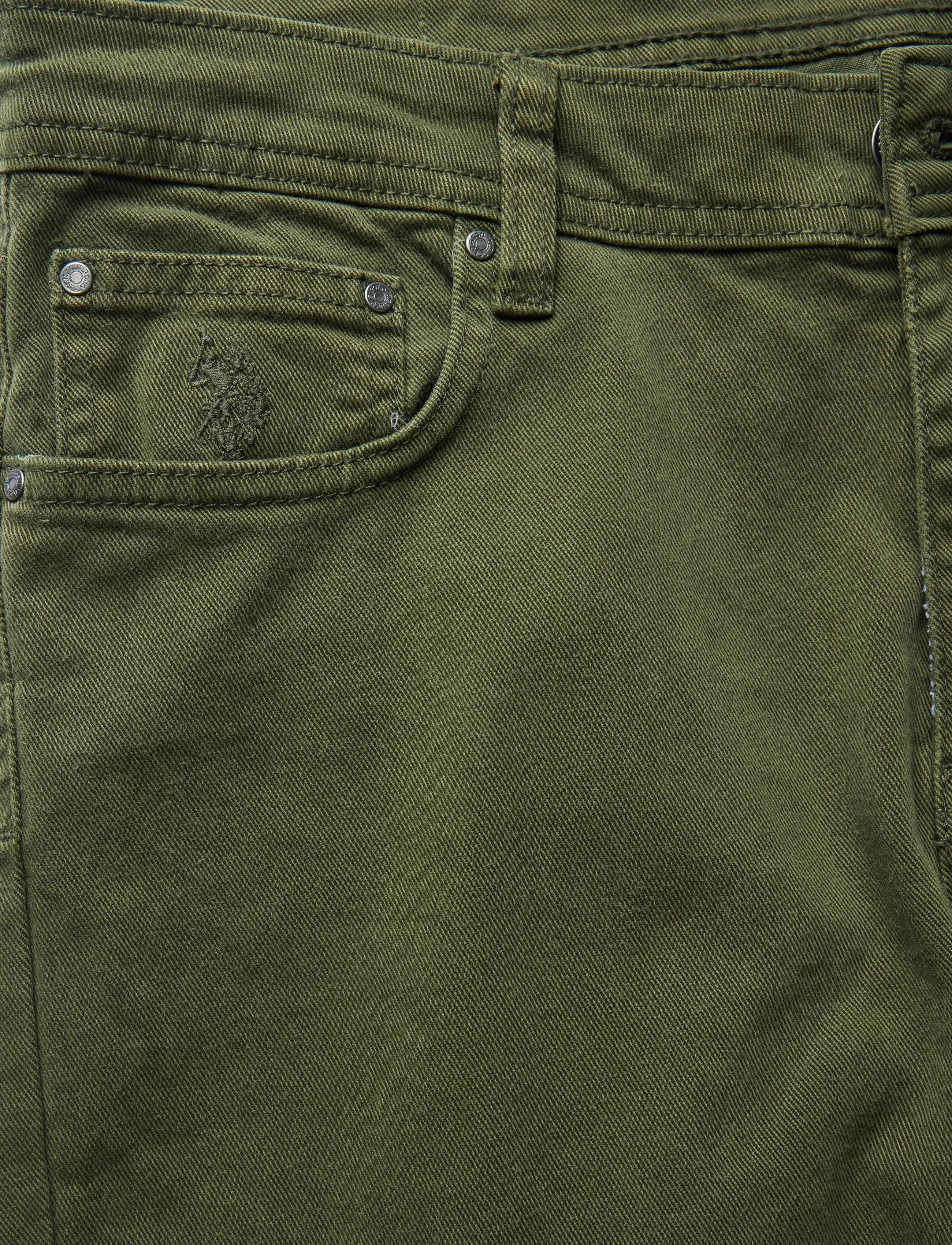 U.S. Polo Assn. - UMDANNY PANTS WVN - freizeithosen - forest night - 3