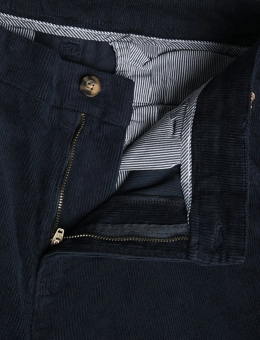 U.S. Polo Assn. - UMDALMAR PANTS PUL WVN - vabaajapüksid - dark sapphire - 3