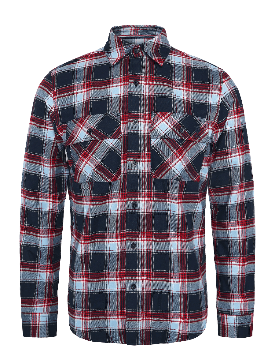 U.S. Polo Assn. - UMDARRYL SHIRT LS WVN - flanell-hemden - placid blue - 0