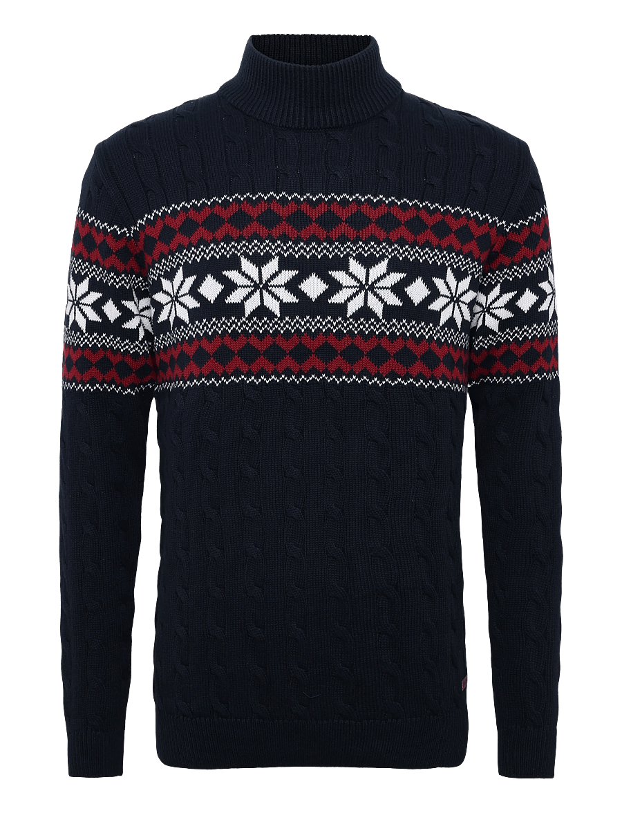 U.S. Polo Assn. - UMDENNY TOP TN KNT - polokrage - dark sapphire - 0