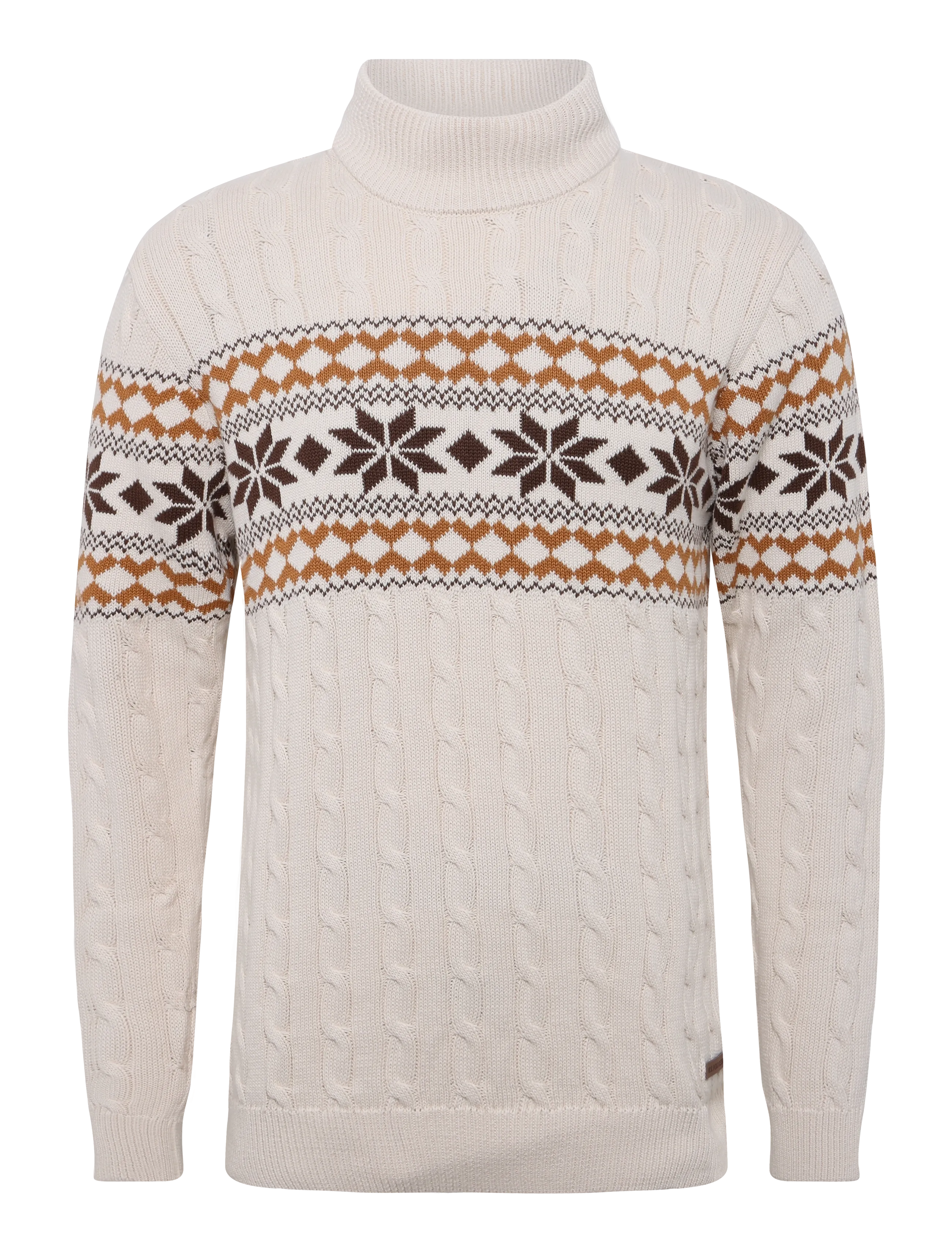 U.S. Polo Assn. UMDENNY TOP TN KNT - Kläder - WHITECAP GRAY / cream