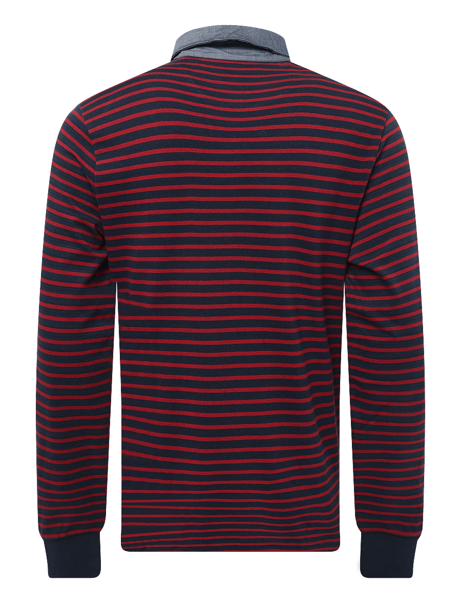 U.S. Polo Assn. - UMDEX POLO LS JRS - langärmelige strick-polohemden - dark sapphire - 1
