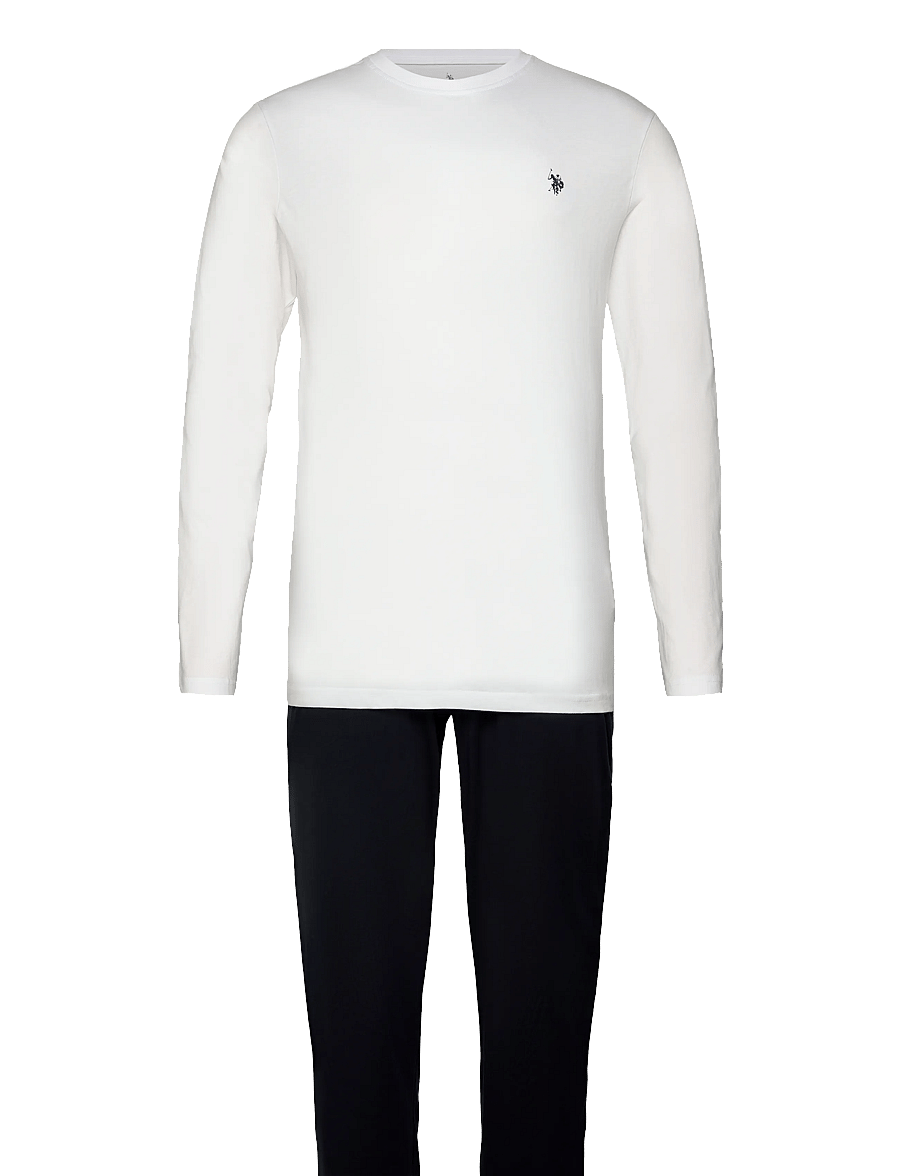 U.S. Polo Assn. - UMDIO SET 1PK JRS - langærmede t-shirts - white - 0