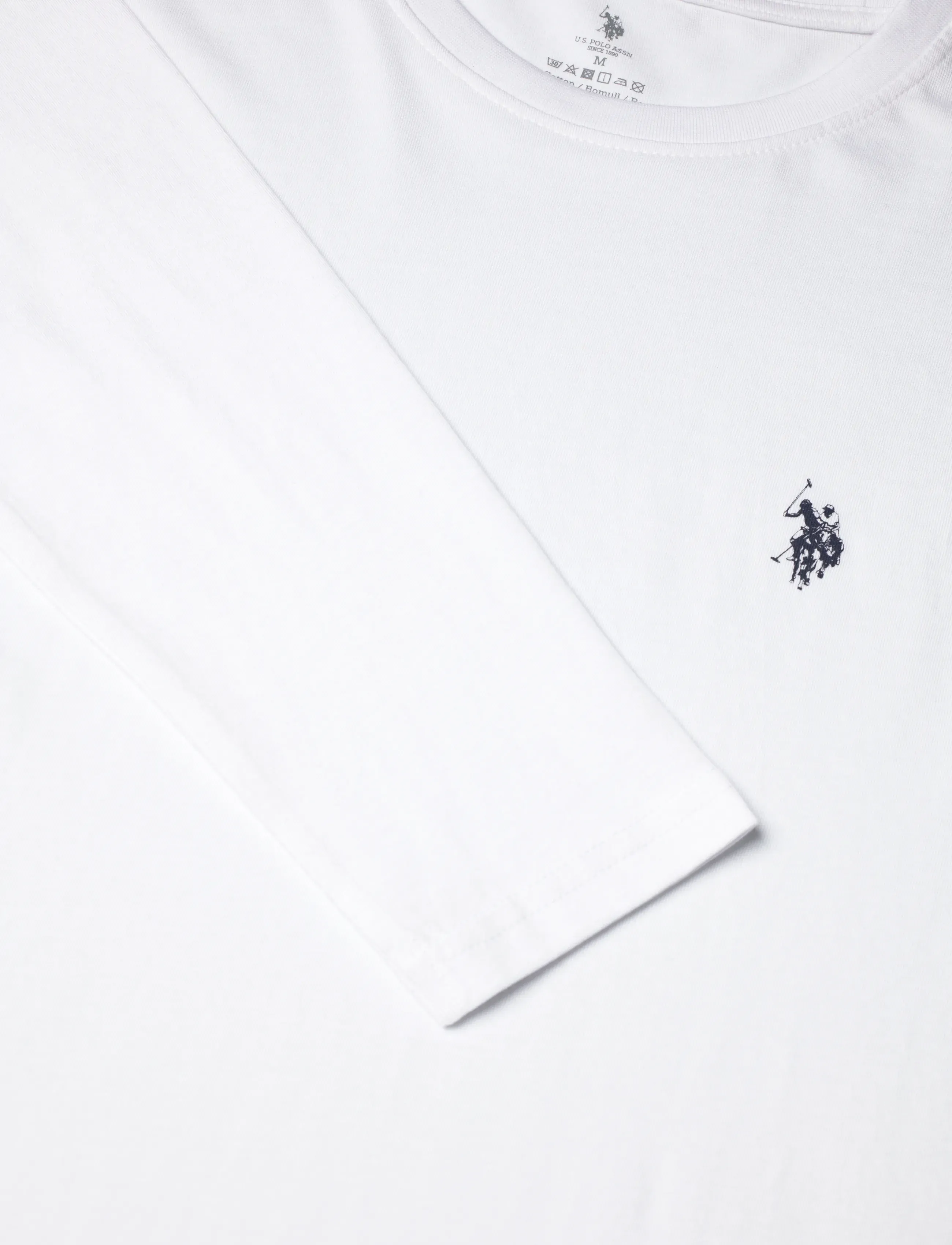 U.S. Polo Assn. - UMDIO SET 1PK JRS - langærmede t-shirts - white - 4