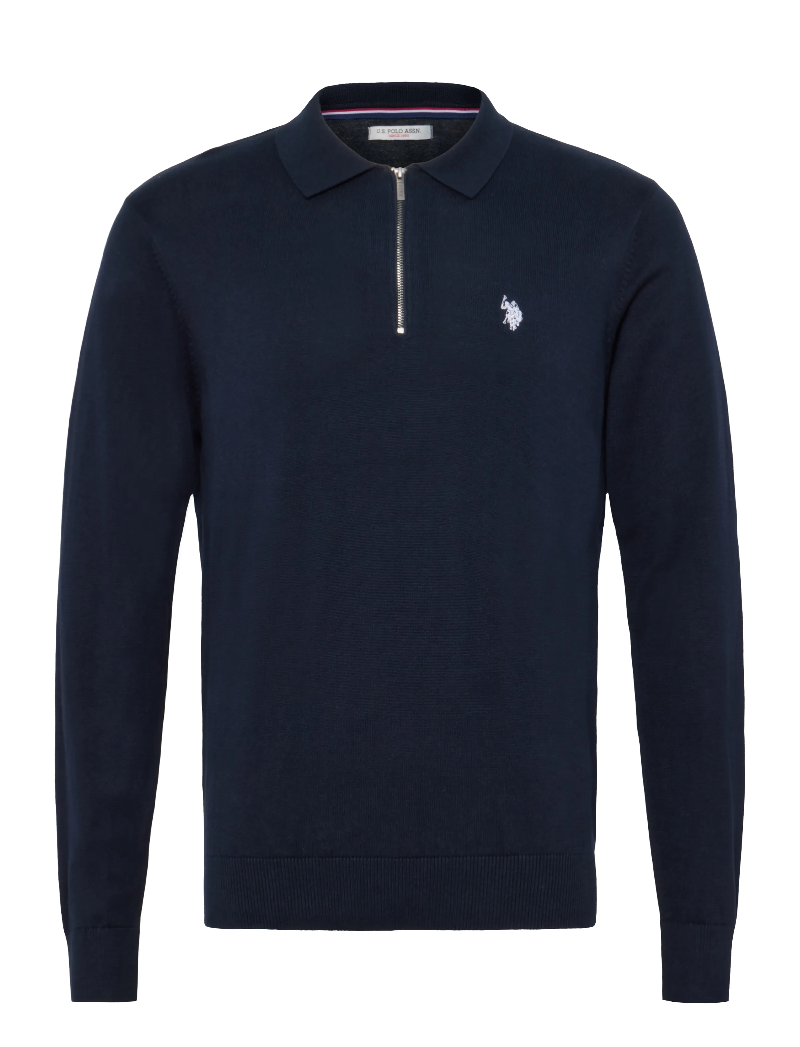 U.S. Polo Assn. UMSANKA POLO LS KNT - Kleidung - DARK SAPPHIRE / navy