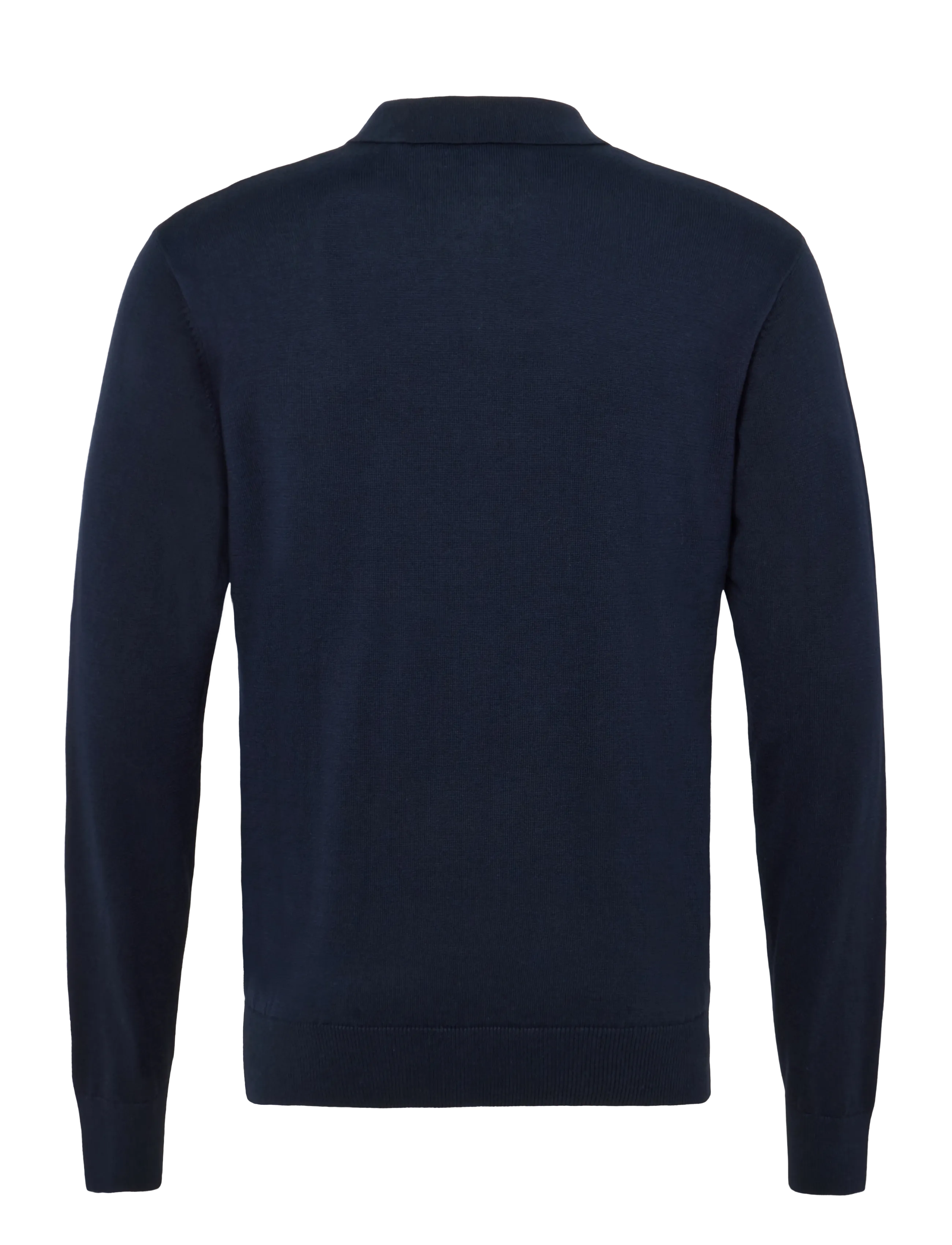 U.S. Polo Assn. - UMSANKA POLO LS KNT - langärmelige strick-polohemden - dark sapphire - 1