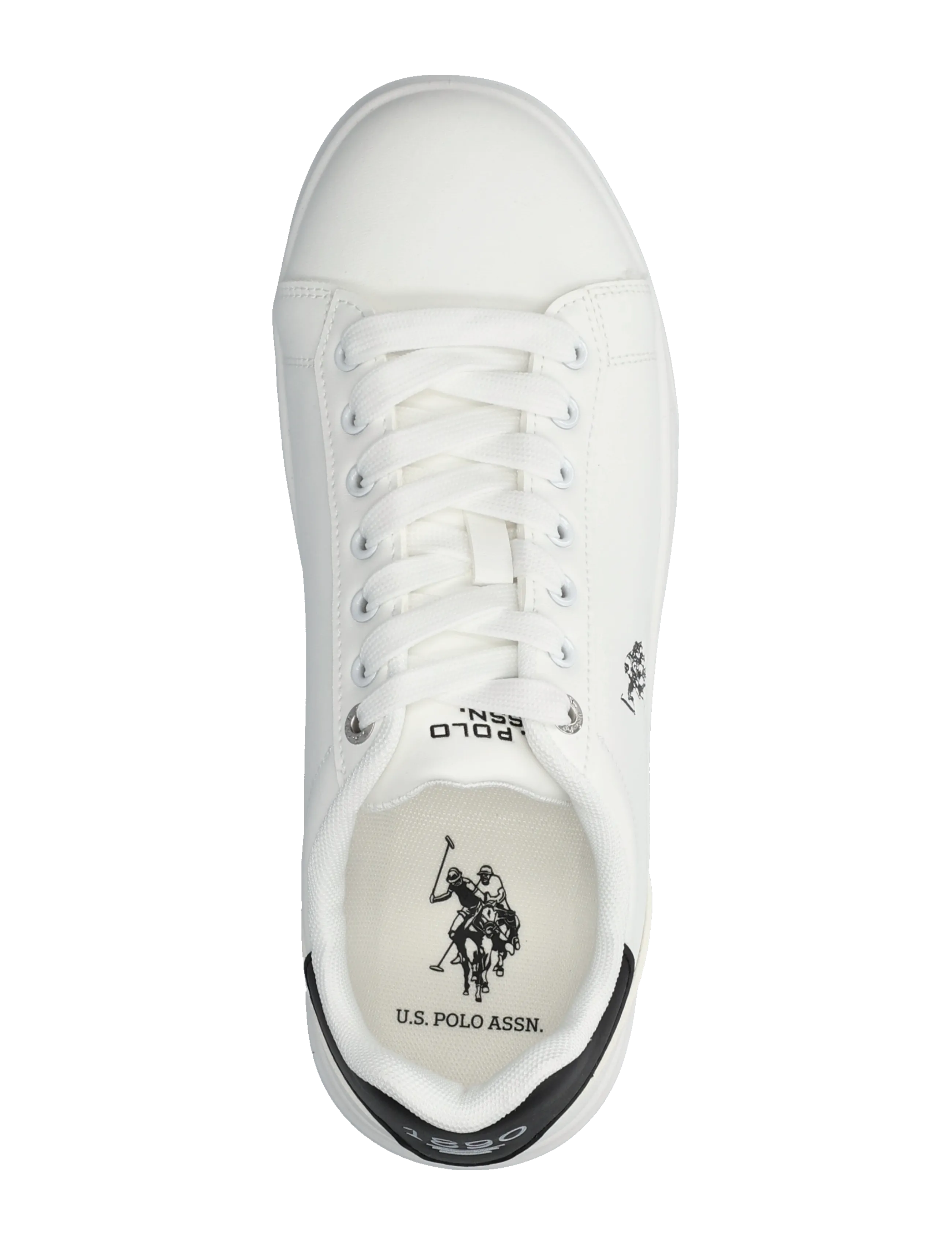 U.S. Polo Assn. - USPA Polar 001 Men Shoe - efterårsbesparelser - white/black - 3