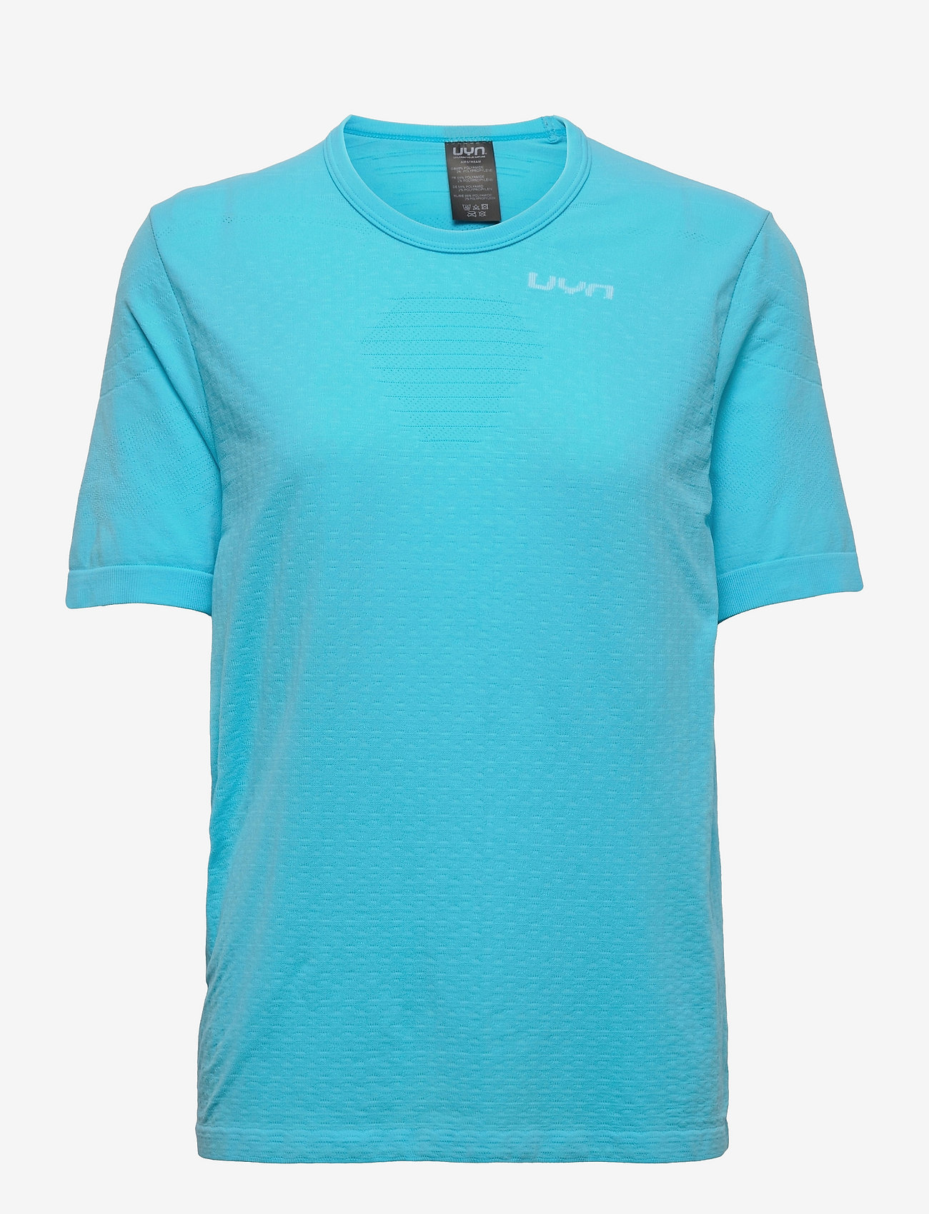 UYN - LADY RUNNING AIRSTREAM OUTWEAR SHIRT SHORT SLEEVE - t-shirts - blue atoll - 0