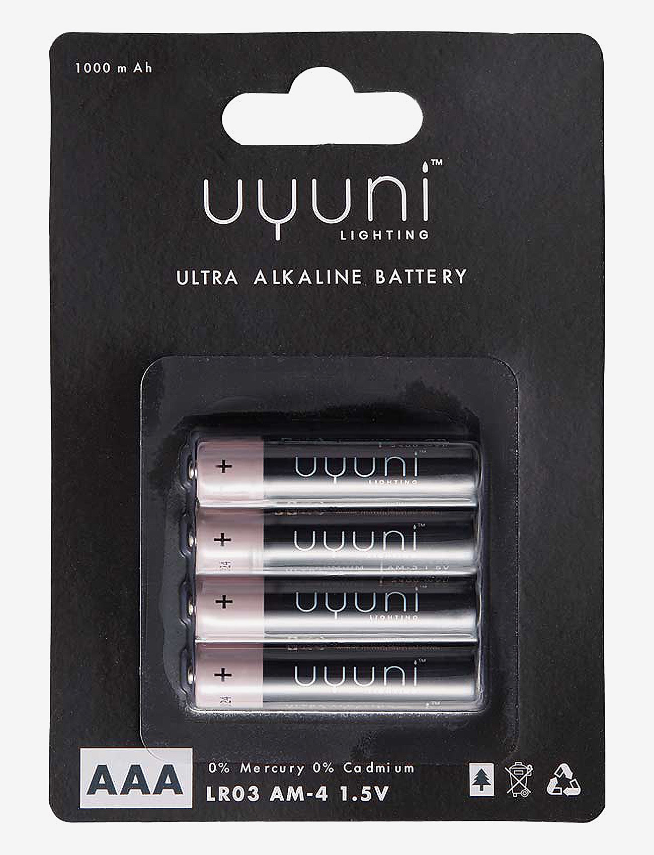 UYUNI Lighting - Batteries - laveste priser - black - 0