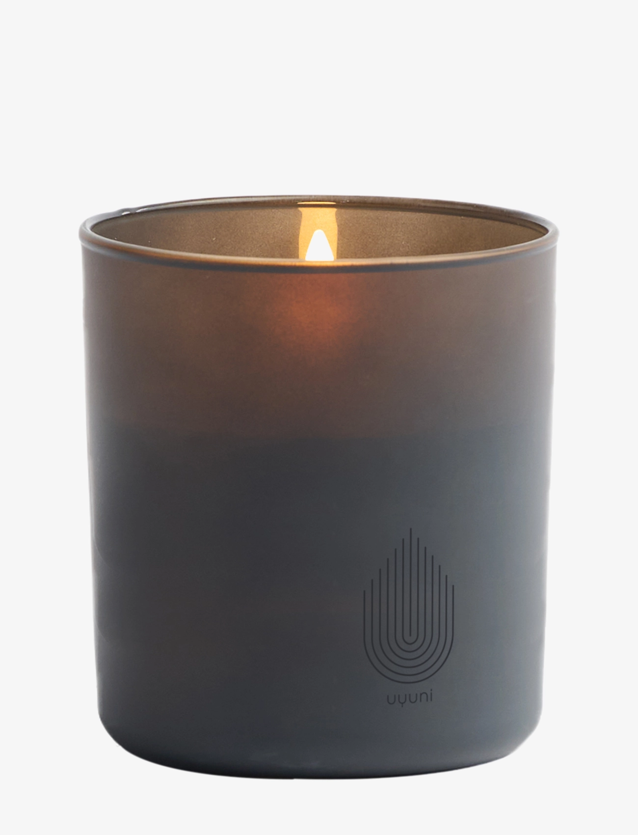 UYUNI Lighting - Glass Candle, Grey - grey - 0