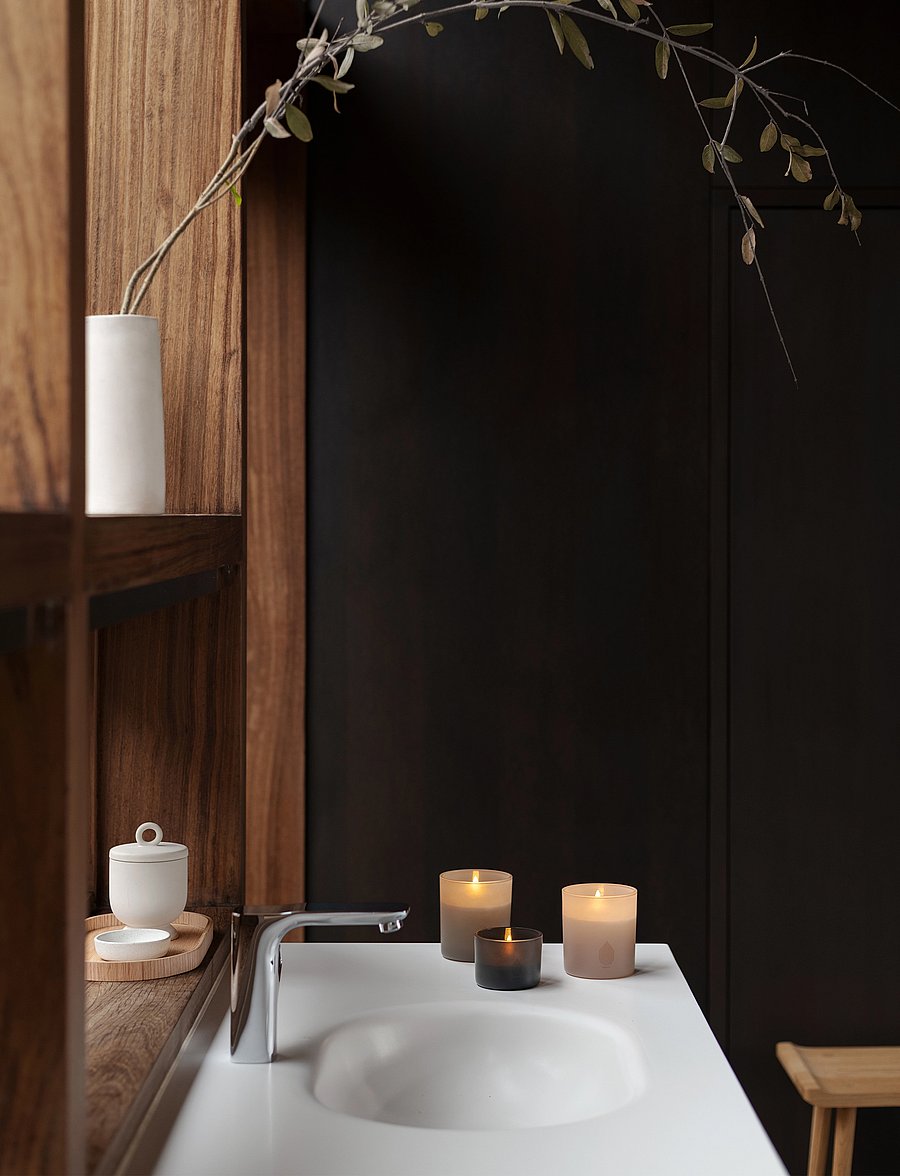 UYUNI Lighting - Glass Candle - vanilla - 0