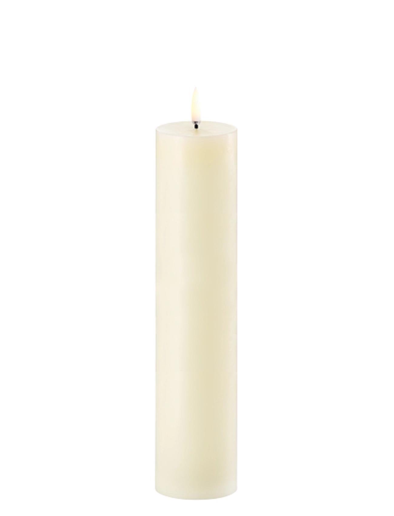 UYUNI Lighting Pillar Led Candle, LED-lys, Creme, Str: H22CM
