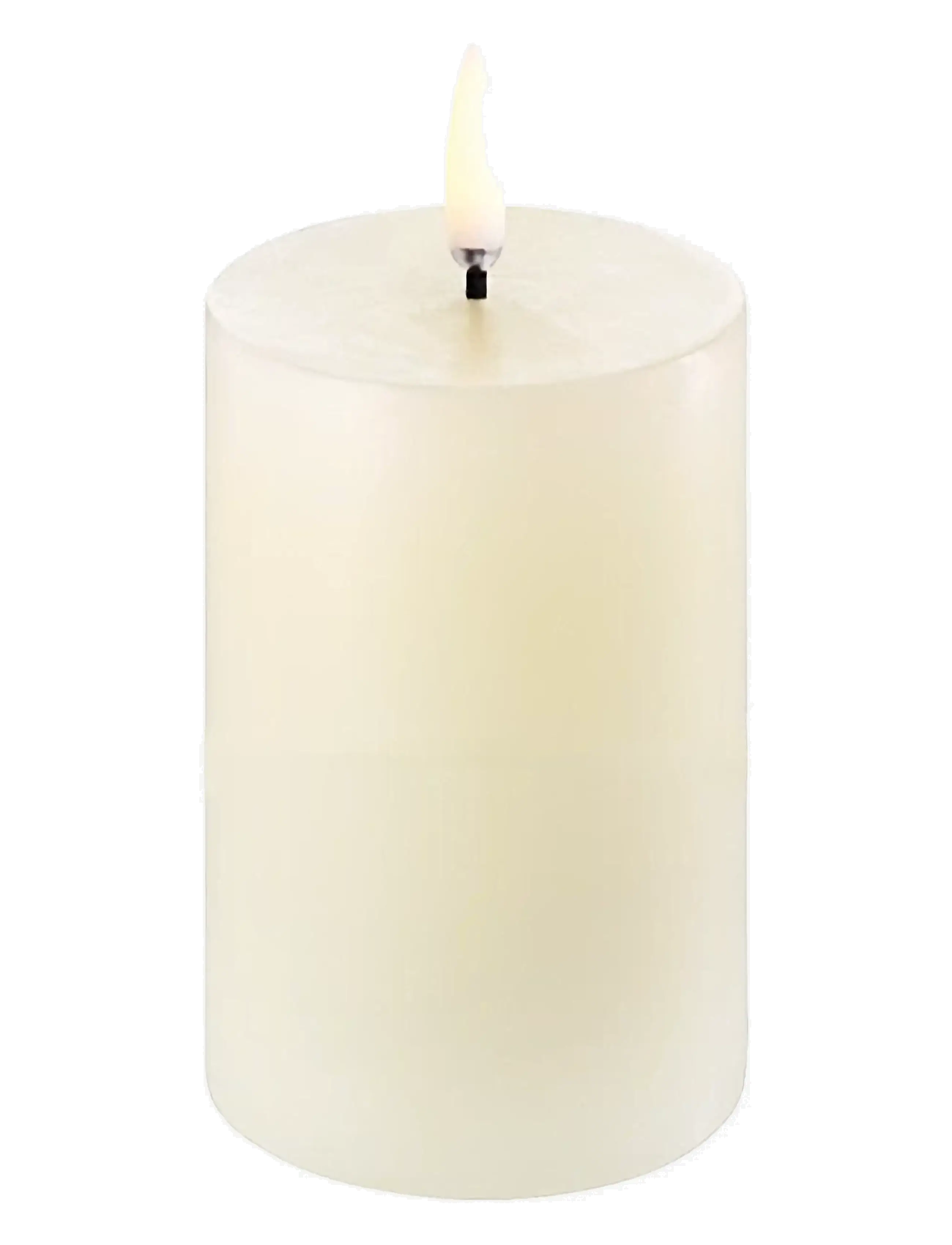 UYUNI Lighting Pillar Led Candle, LED-lys, Hvid, Str: H7.5CM
