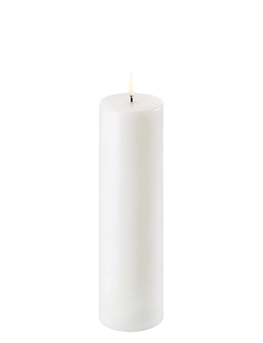 UYUNI Lighting - Pillar LED Candle - nordic white - 1