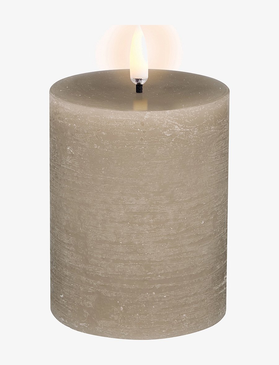 UYUNI Lighting - LED pillar candle - laternen - sandstone - 1