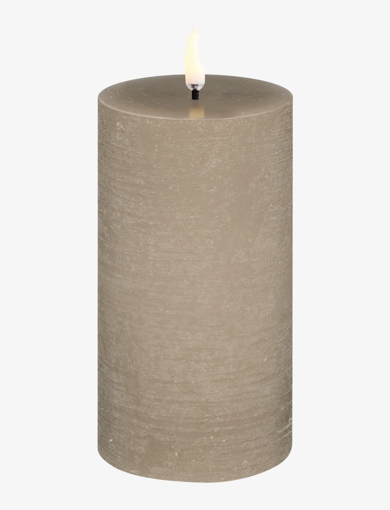 UYUNI Lighting Led Pillar Candle, LED-lys, Beige, Str: H15.2CM