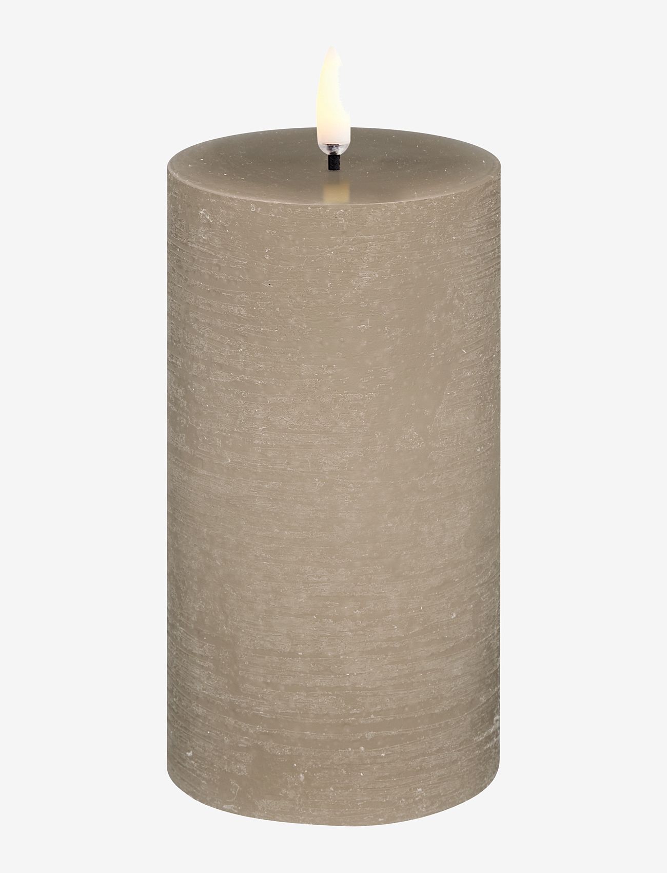 UYUNI Lighting - LED pillar candle - lanterner - sandstone - 1