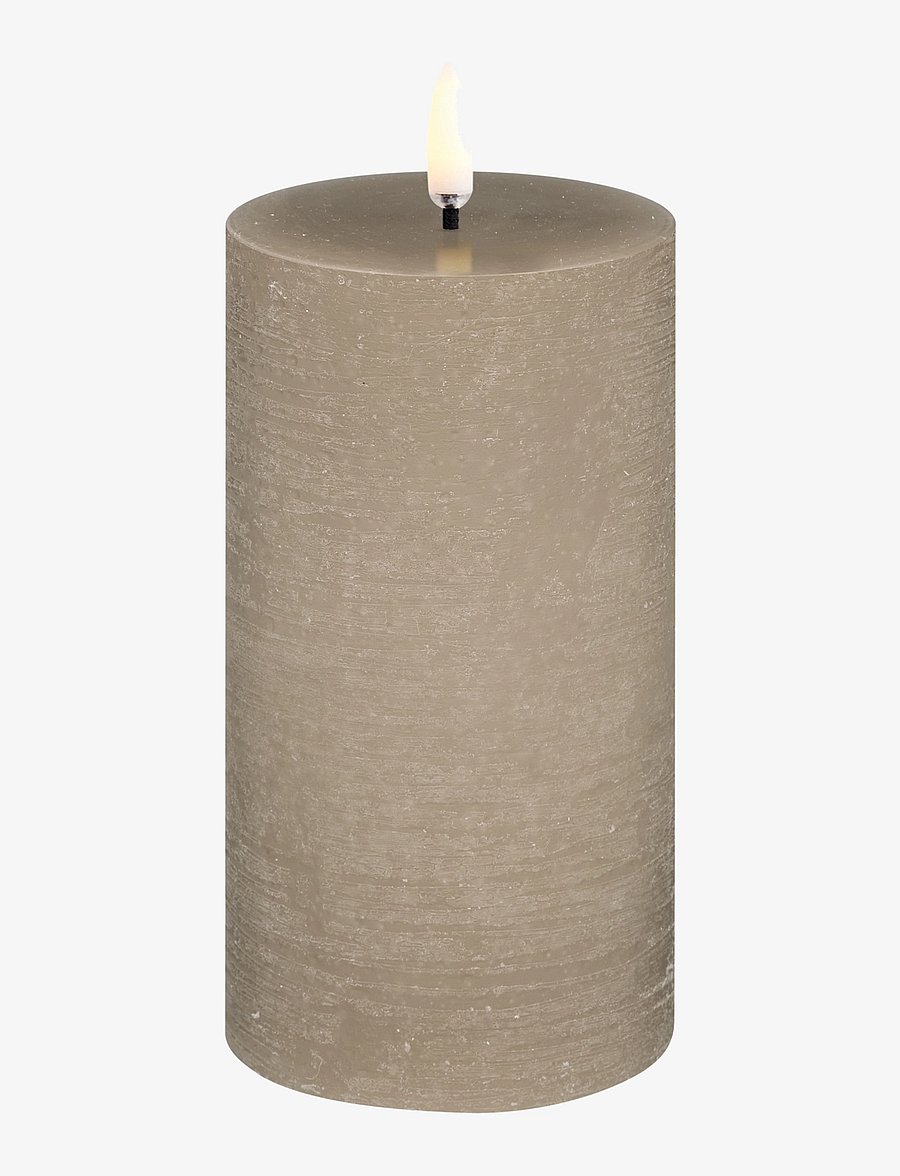UYUNI Lighting - LED pillar candle - laternen - sandstone - 1