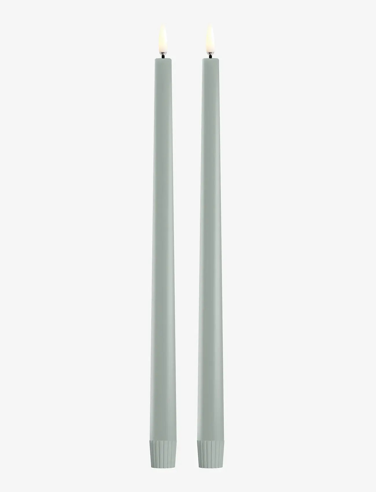 UYUNI Lighting - Taper Candle Soft-fit Cap W2,3 H32 - led lys - dusty green - 1