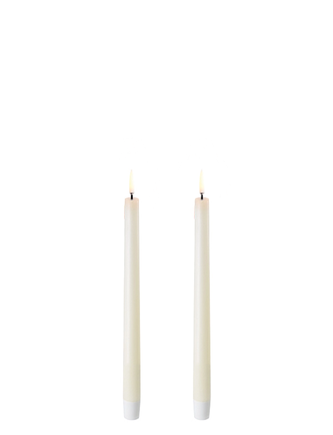 UYUNI Lighting Pillar Led Candle, LED-lys, Hvid, Str: H20CM