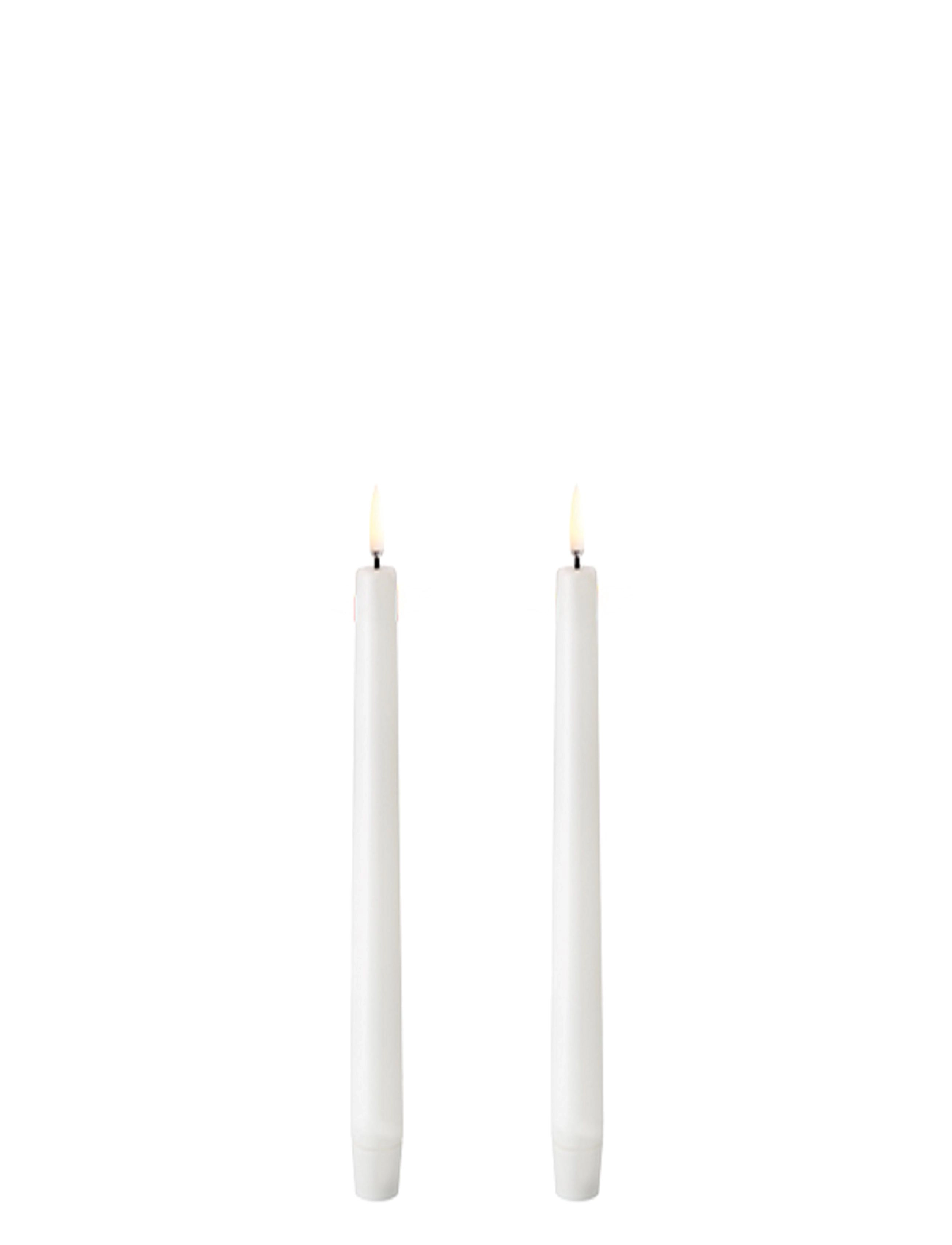 UYUNI Lighting Taper LED Candle - Kampagne - NORDIC WHITE / white