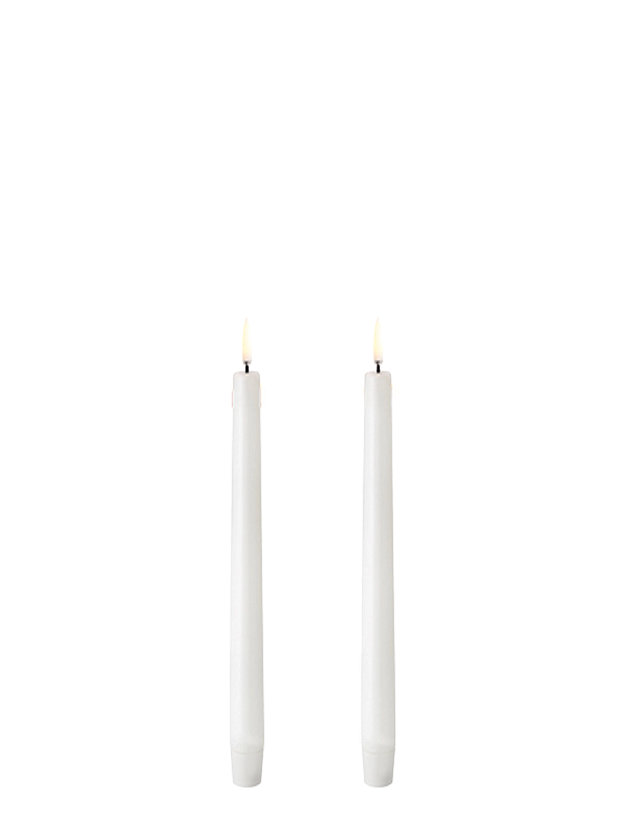 UYUNI Lighting - Taper LED Candle - led kerzen - nordic white - 1