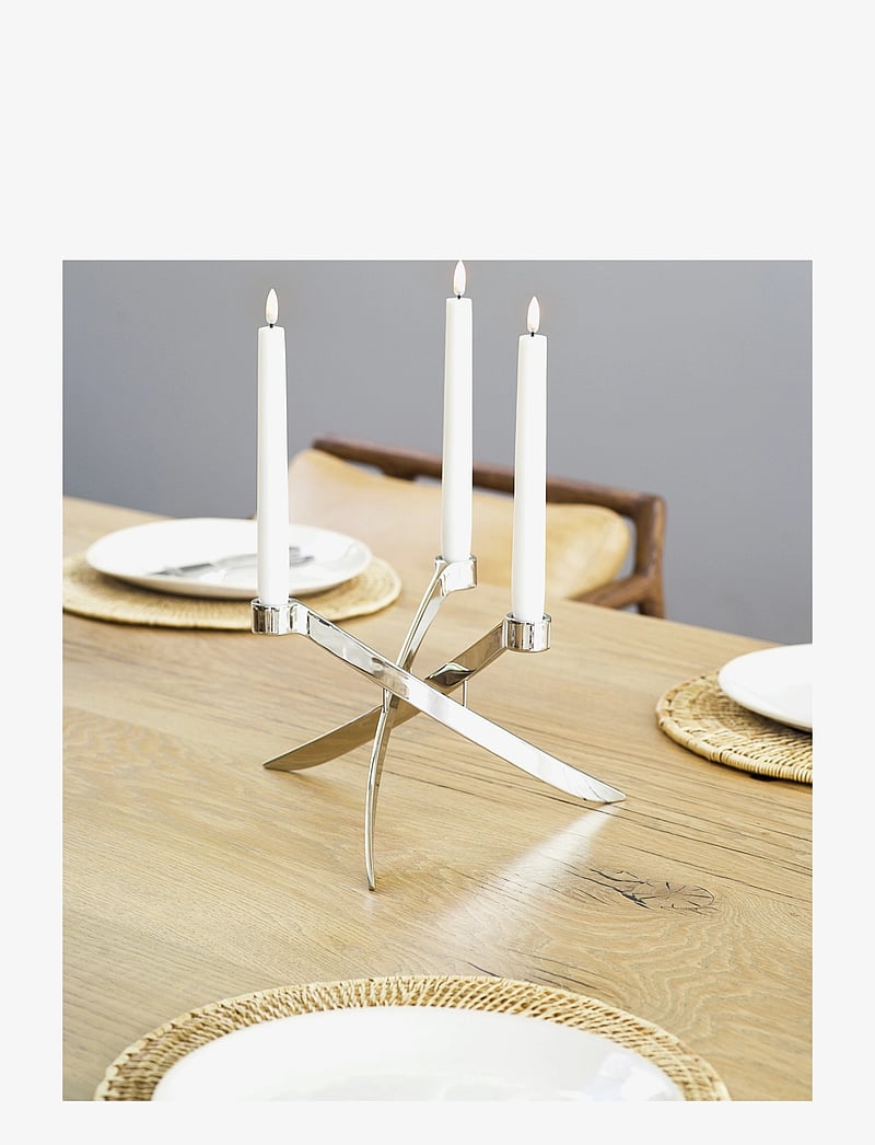 UYUNI Lighting - Taper LED Candle - led kerzen - nordic white - 2