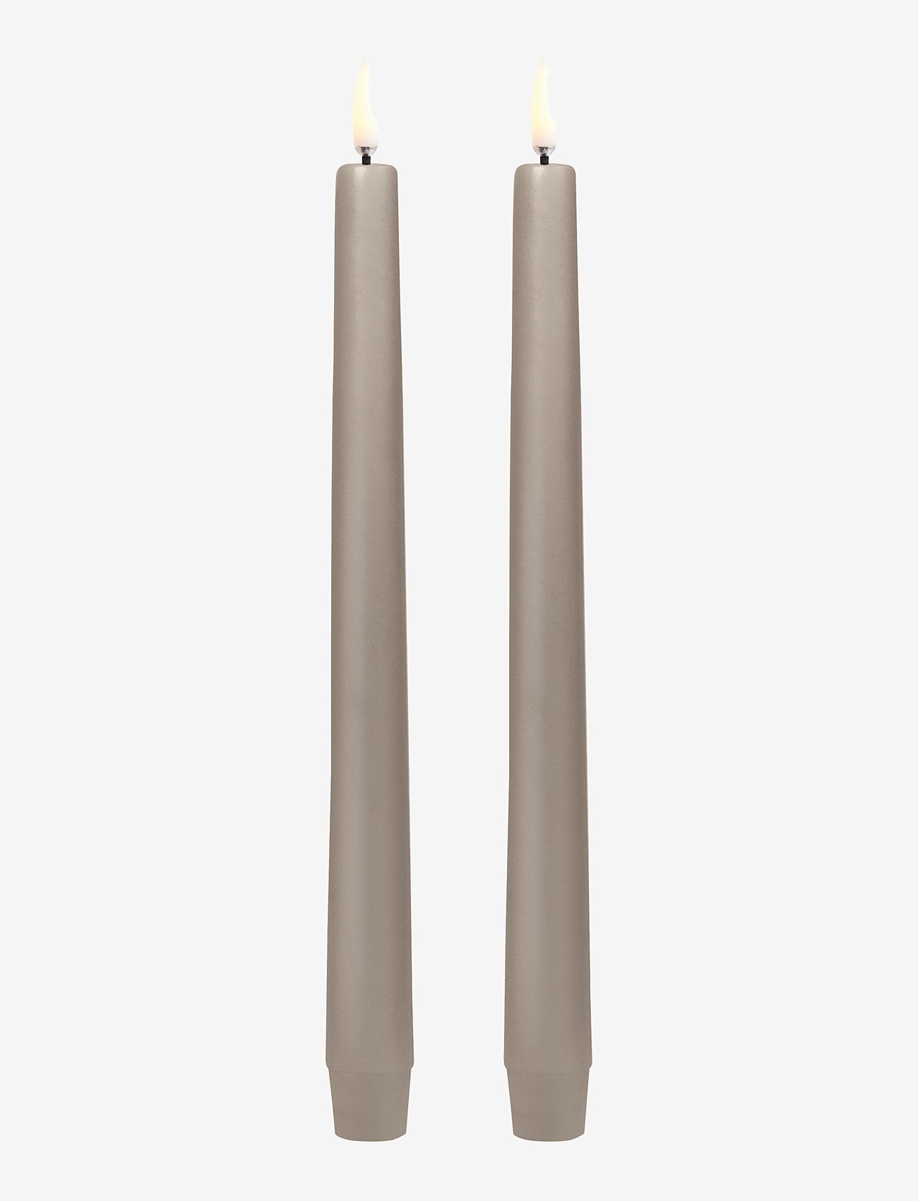 UYUNI Lighting - LED taper candle - led kerzen - sandstone - 1