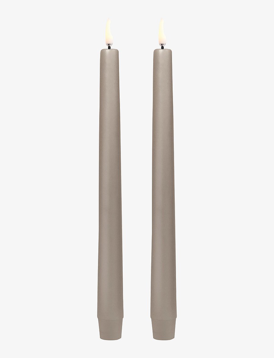 UYUNI Lighting - LED taper candle - led kerzen - sandstone - 1