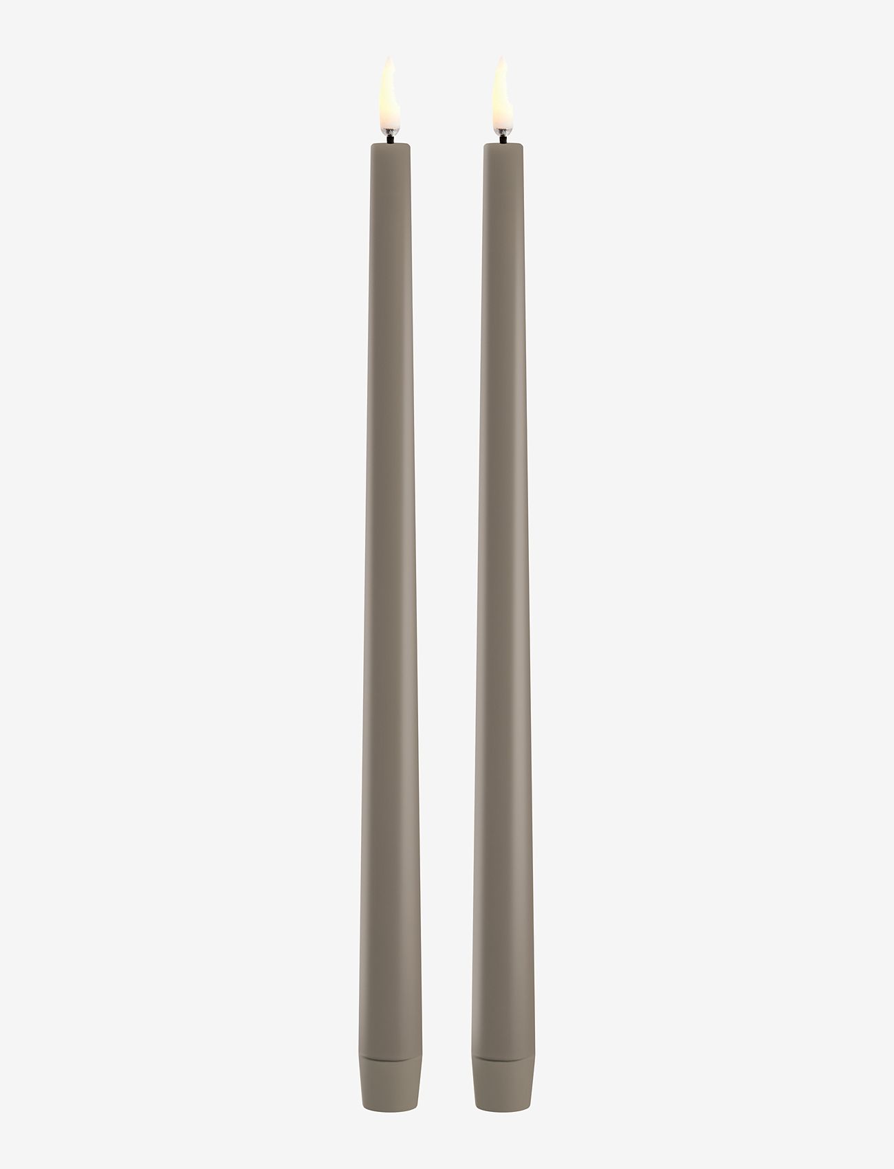 UYUNI Lighting - LED slim taper candle - sandstone - 1