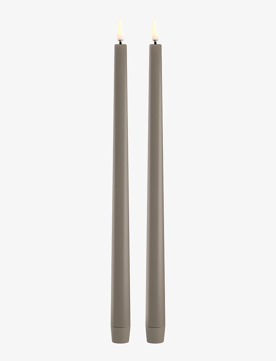 UYUNI Lighting - LED slim taper candle - sandstone - 1