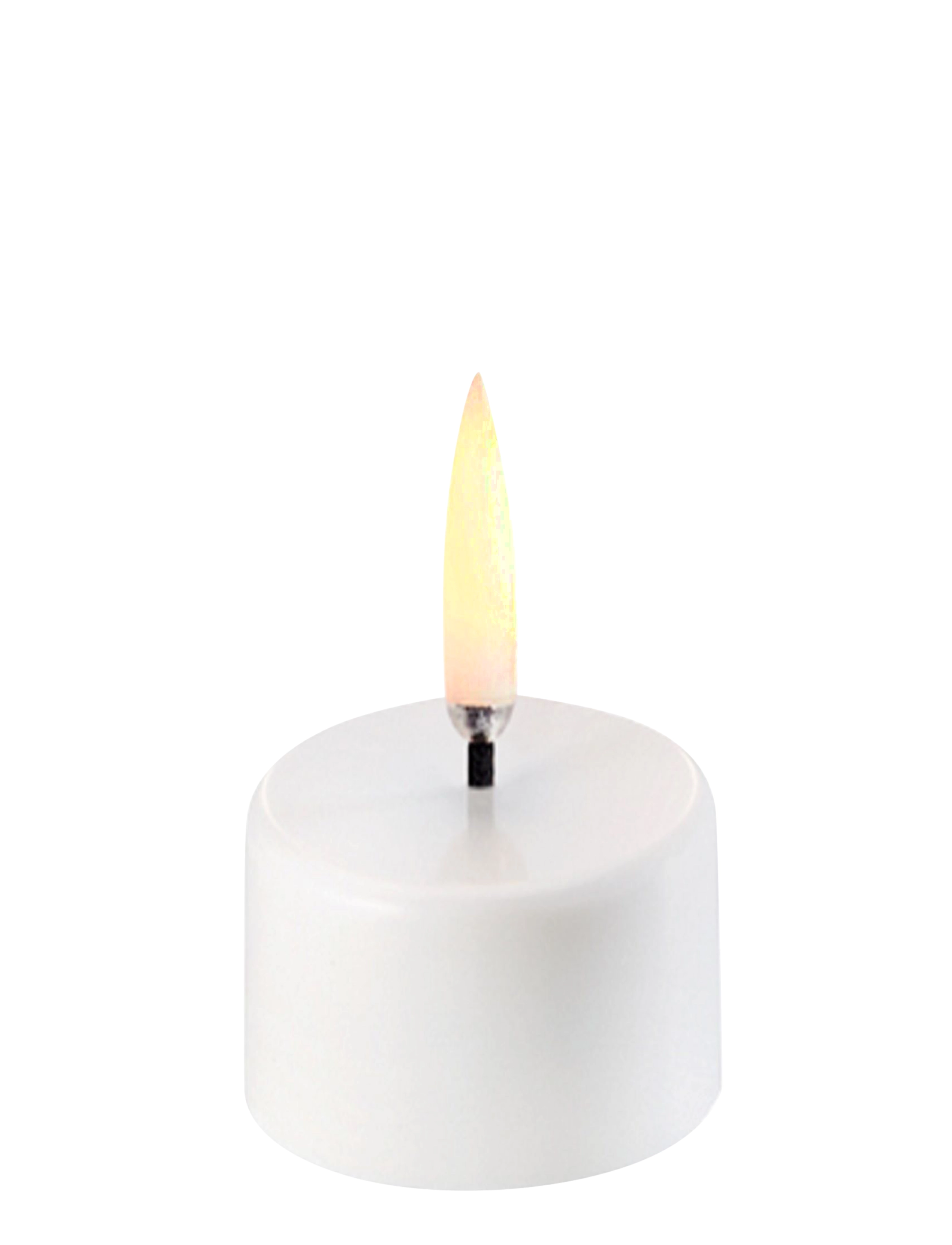 UYUNI Lighting Tea light LED Candle - LED lys - NORDIC WHITE / white