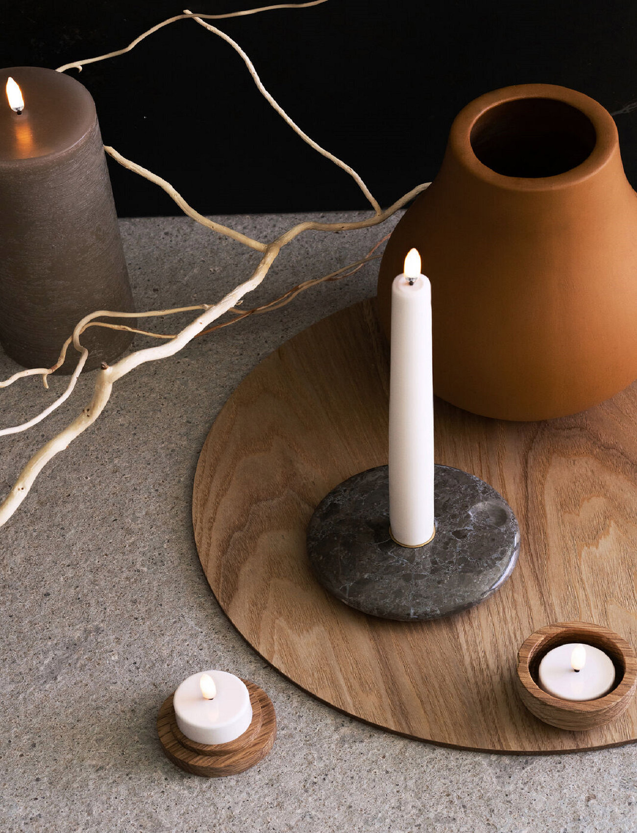 UYUNI Lighting - Tea light LED Candle - lägsta priserna - nordic white - 1