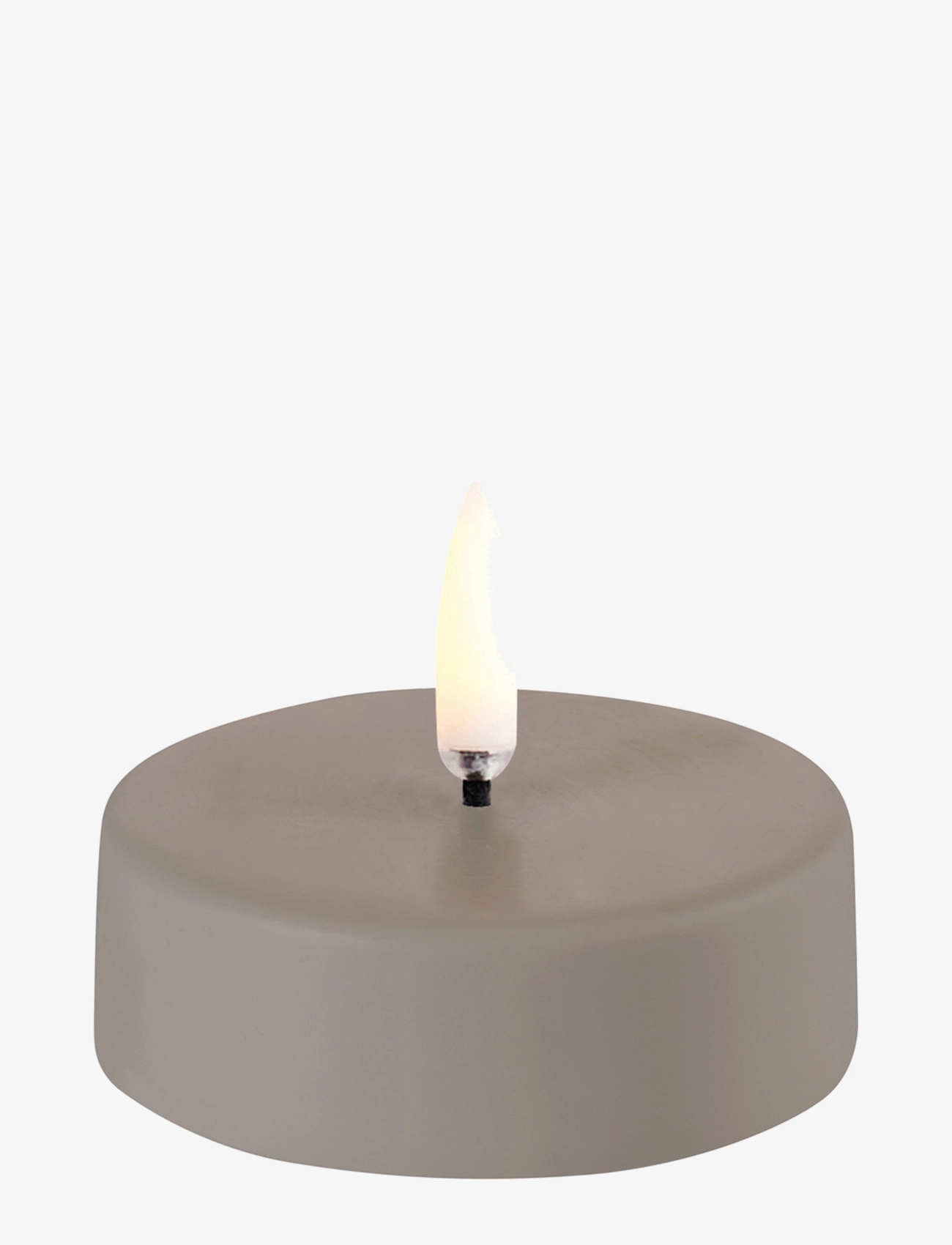 UYUNI Lighting Led Tealight Maxi, LED-lys, Brun, Str: H2.2CM