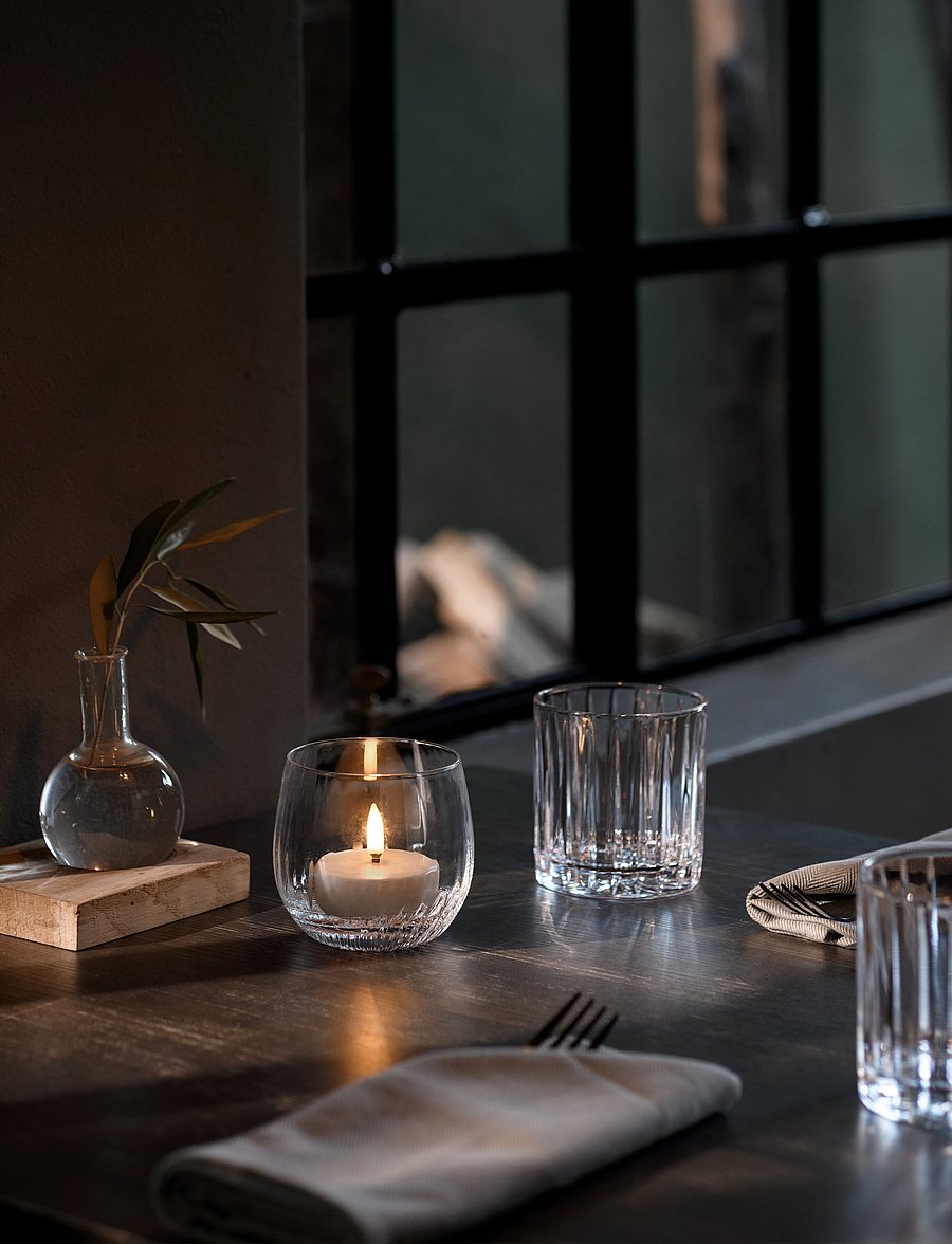UYUNI Lighting - LED tealight maxi - led kerzen - sandstone - 0