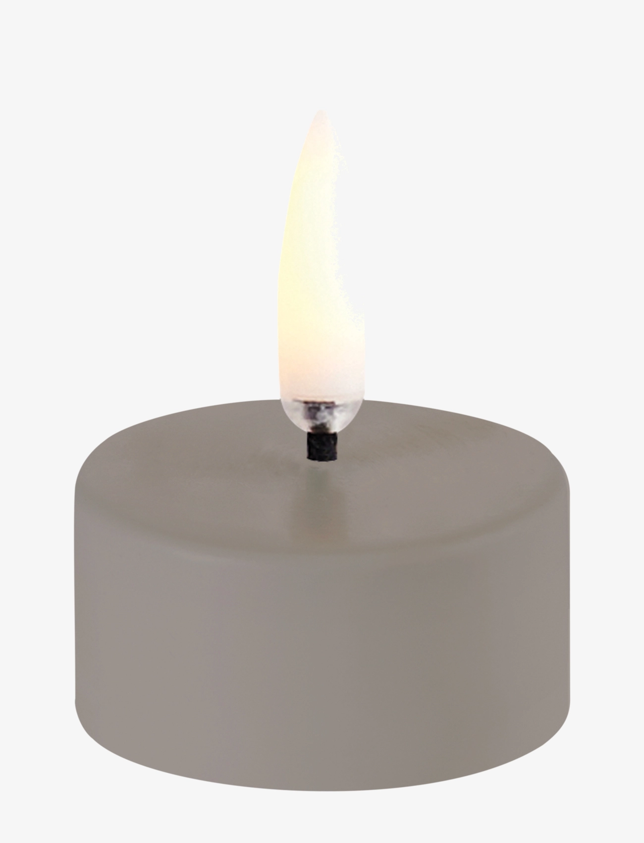 UYUNI Lighting Led Tealight 400~ Battery Incl., LED-lys, Beige, Str: H2.1CM