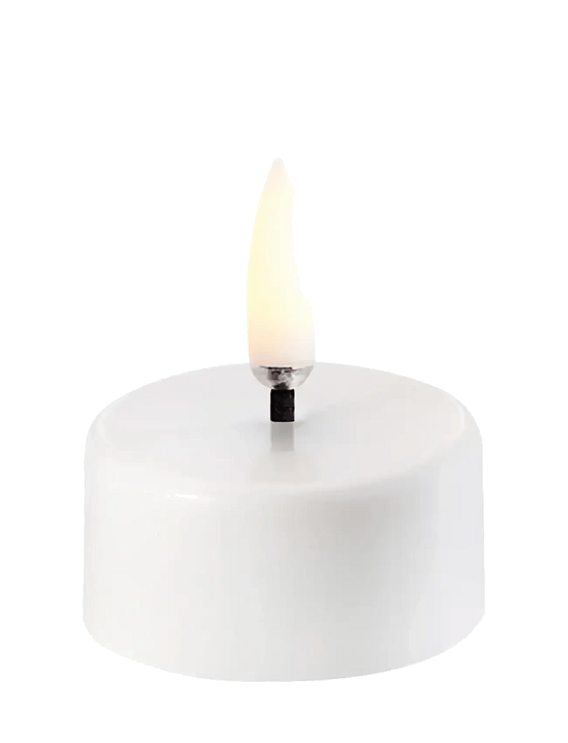 UYUNI Lighting - LED tealight 400~ battery incl. - led kerzen - nordic white - 2