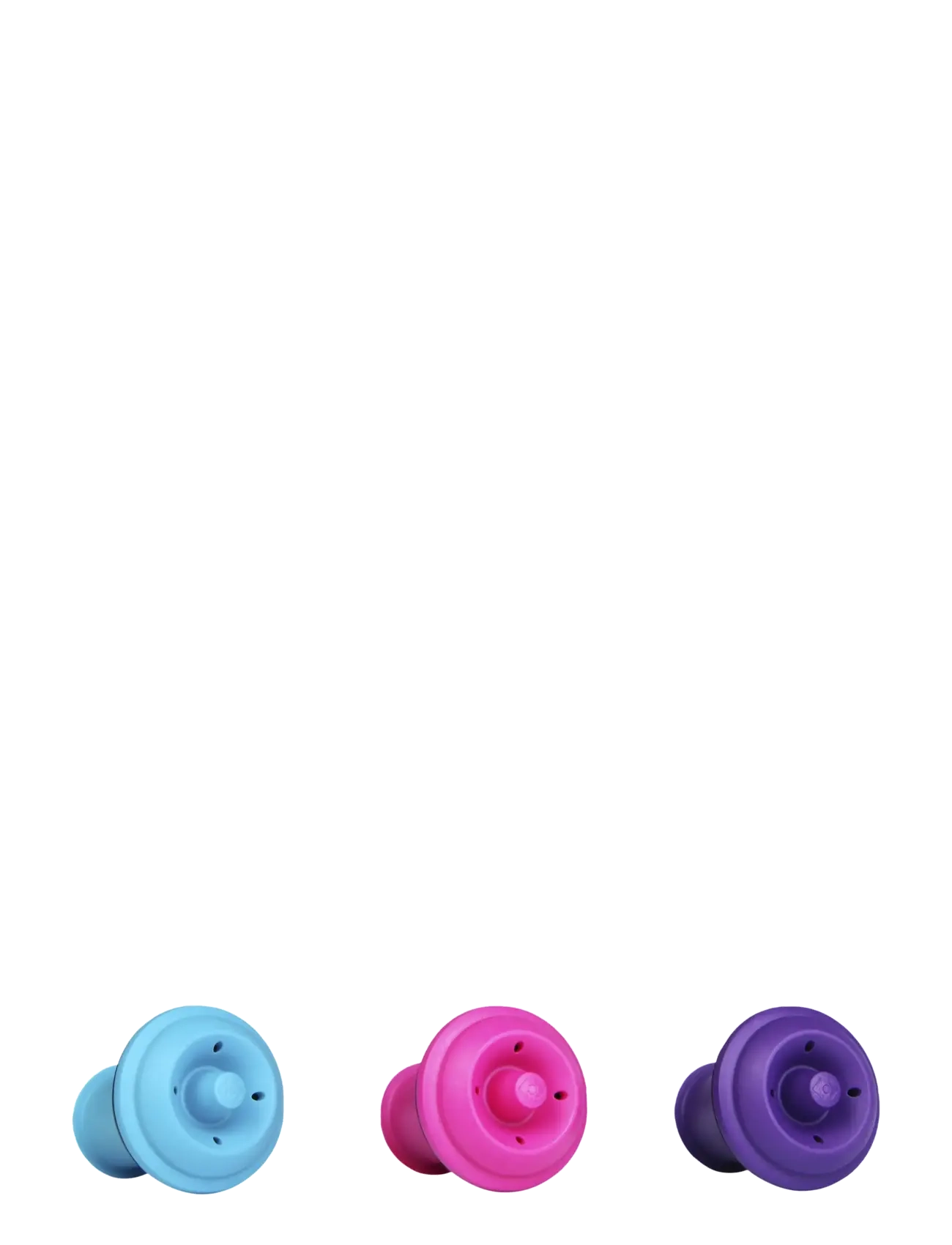 Vacuvin Wine Stoppers 3-Pack, One Size, Drink & Bar Accessories, Mehrfarbig/gemustert - Bottle Openers Stoppers, Homeware