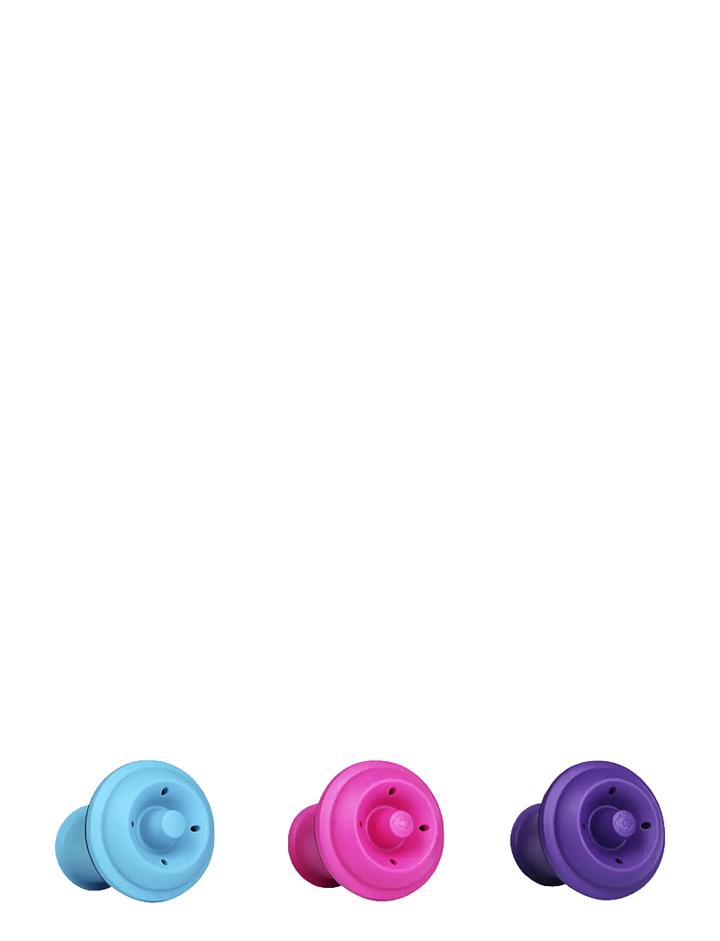 Vacuvin - Wine Stoppers 3-PACK - flaschenöffner & weinverschlüsse - pink,blue,purple - 0