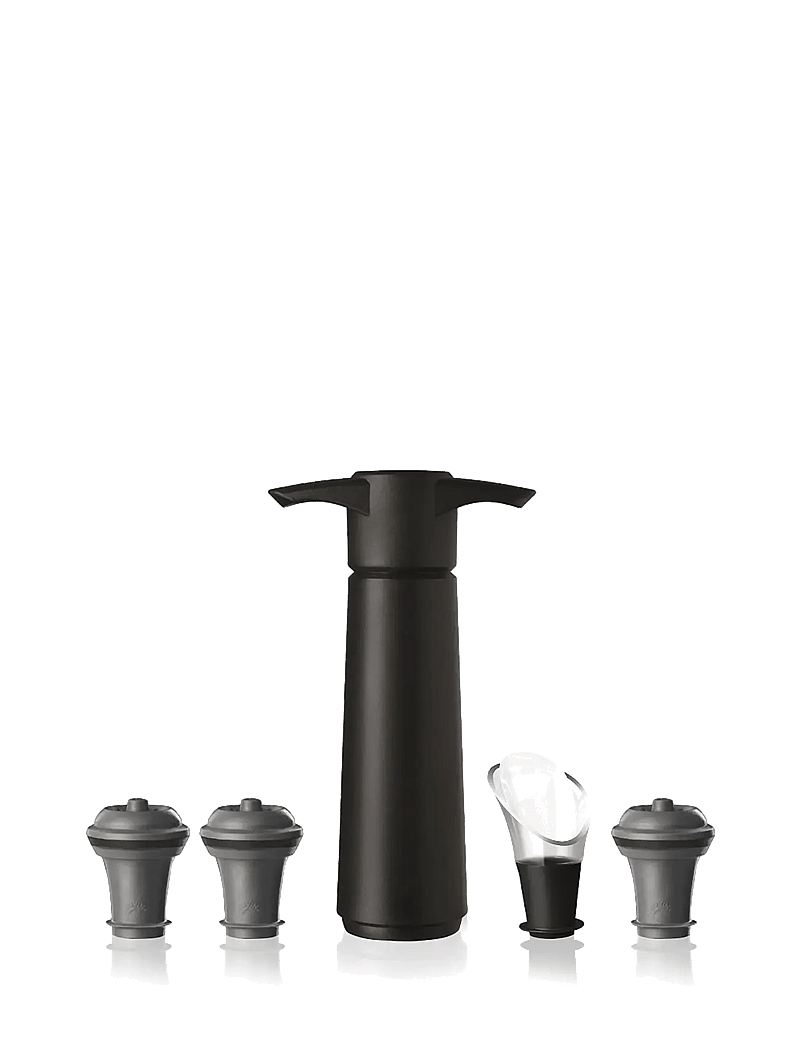 Vacuvin - Wine Saver & Server SET 5 Black VACUVIN® - pudeliavajad ja -korgid - black - 1