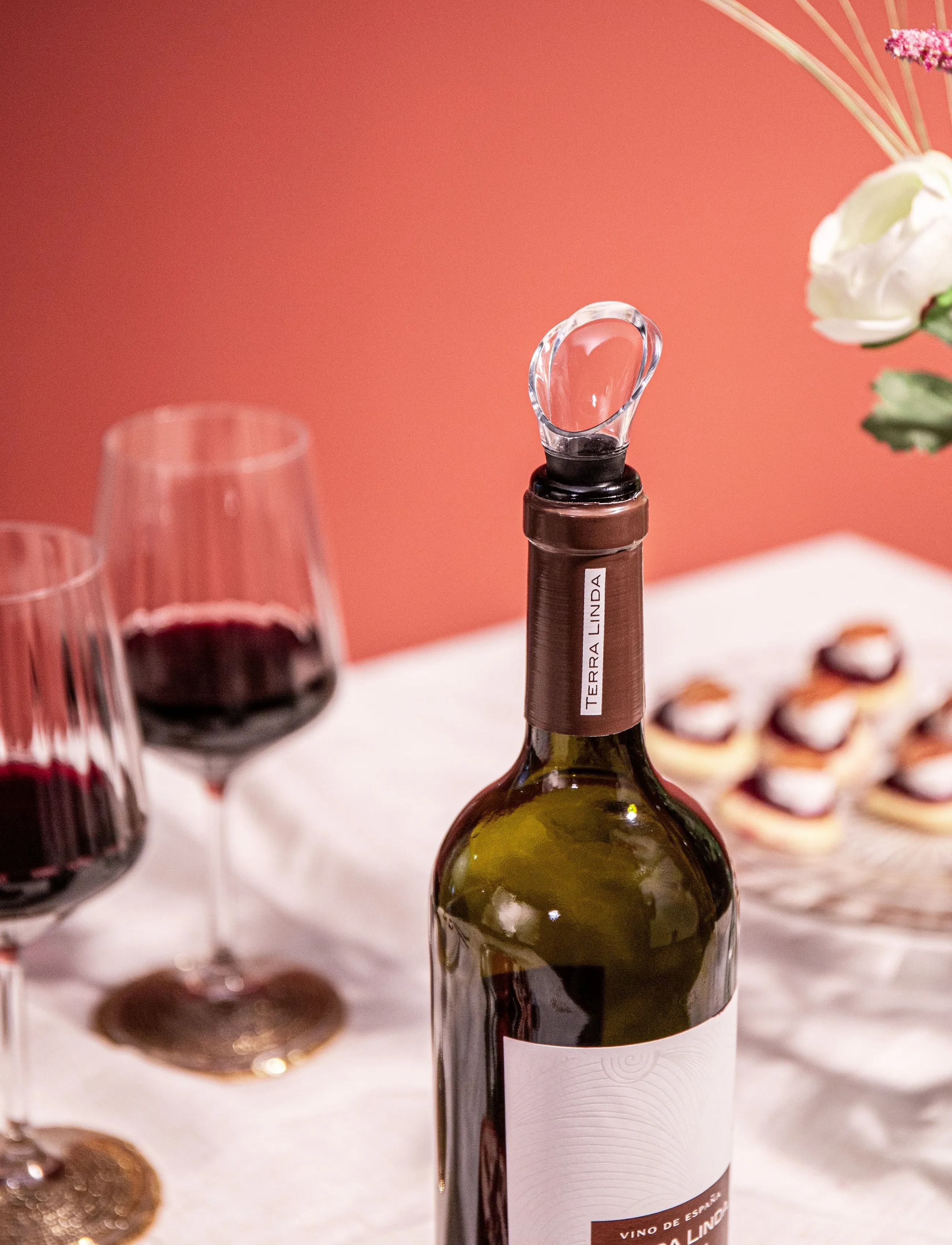Vacuvin Wine Server Set/2 Crystal, One Size, Tableware, Mehrfarbig/gemustert - Drink & Bar Accessories, Homeware