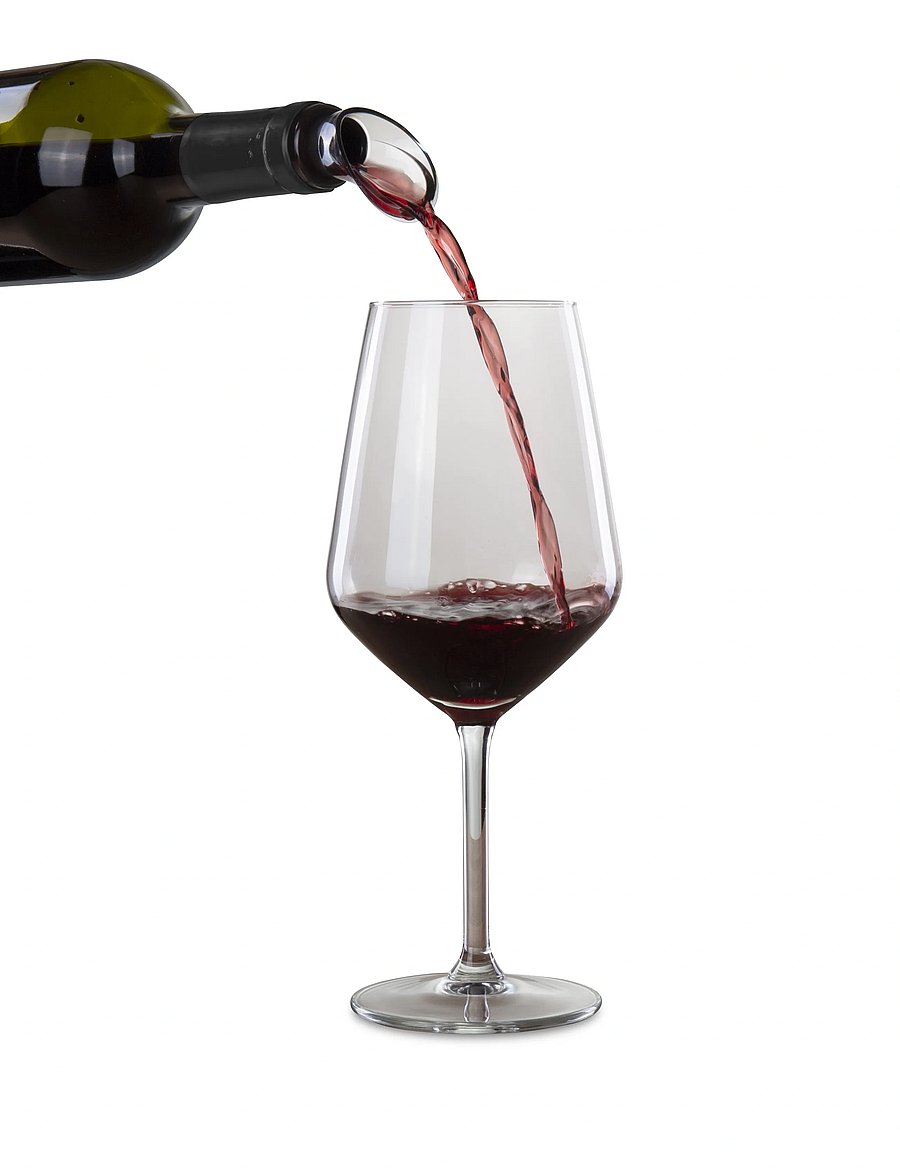 Vacuvin - Wine Server set/2 Crystal - pudeliavajad ja -korgid - black - 2