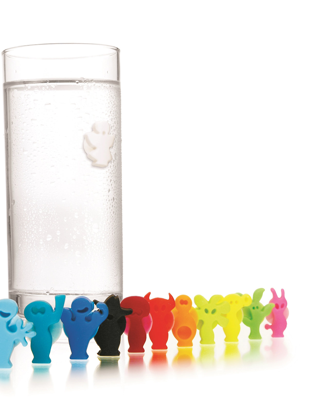 Vacuvin - Glass Markers 12-PACK Party People - drinks- & bartilbehør - multi - 1