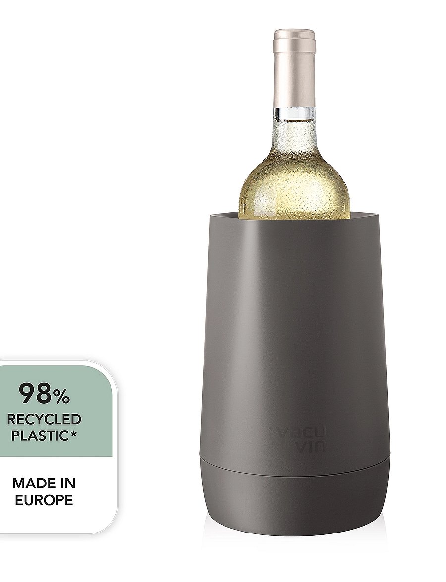 Vacuvin - Active Cooler Wine HEXO Vacuvin® - flaschenkühler - graphite - 0