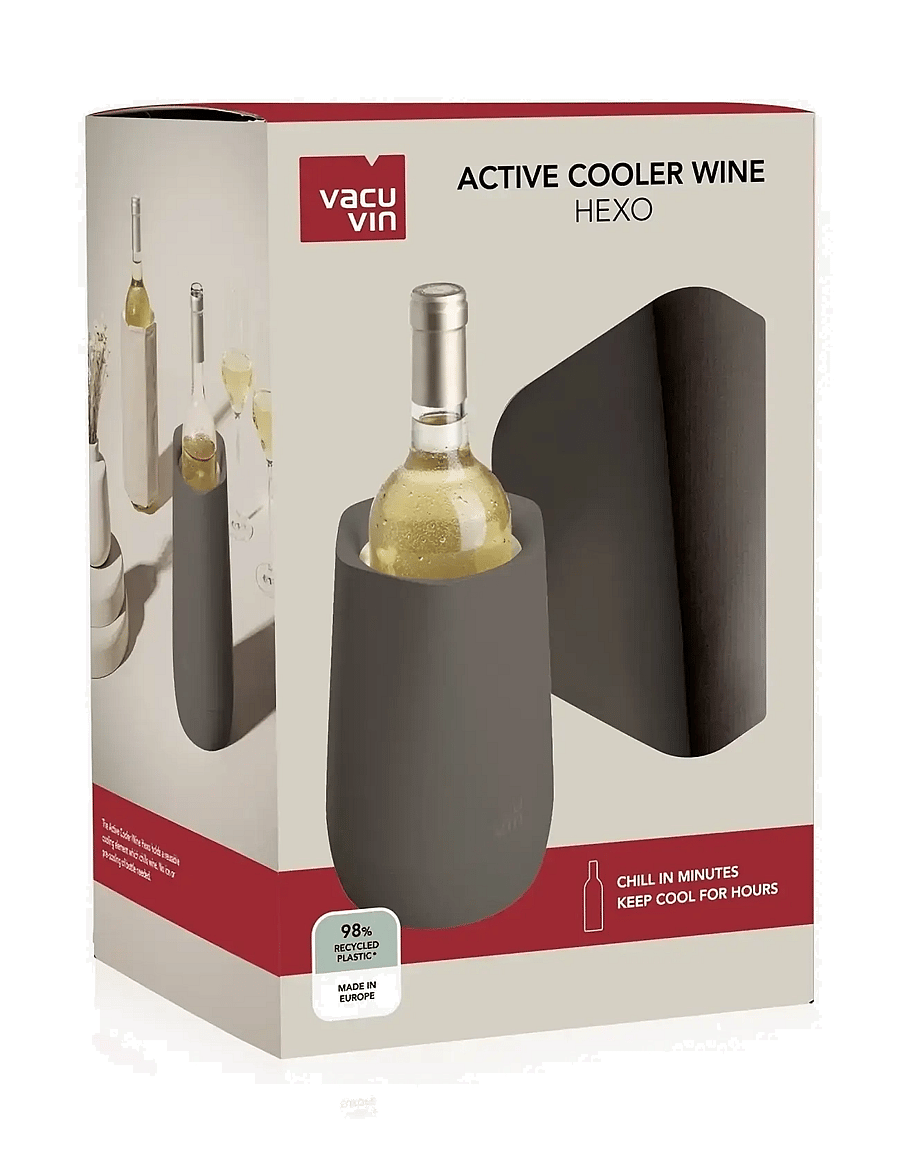 Vacuvin - Active Cooler Wine HEXO Vacuvin® - flaschenkühler - graphite - 5