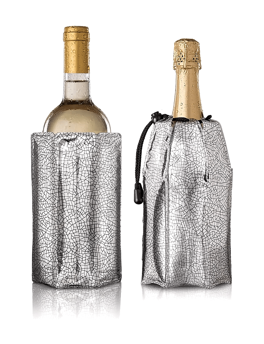Vacuvin - Wine & Champagne Cooler Active Silver SET/2 VACU VIN® - silver - 0