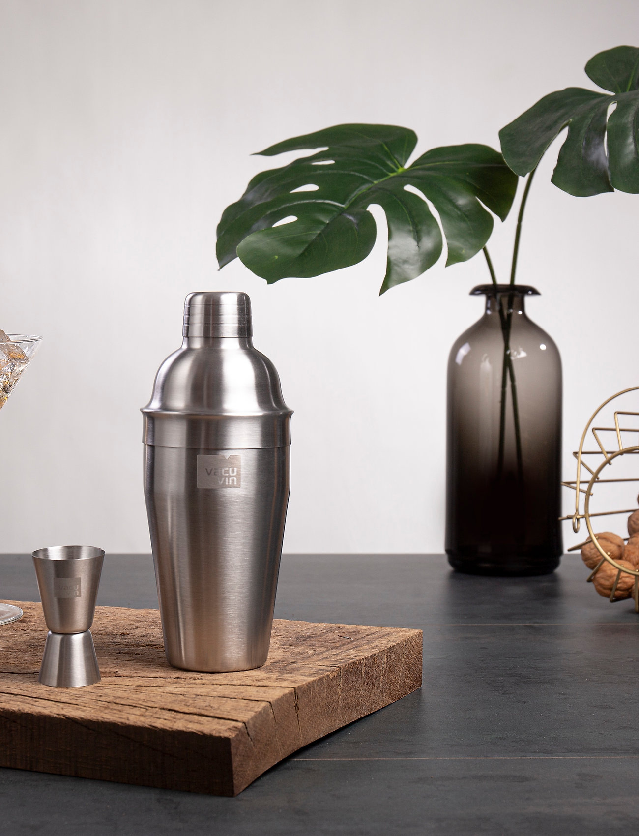 Vacuvin Cocktail Shaker Vacuvin, 0.75 cl, Silver, Tilbehør Til Drinks Og Barer > Shakere Og Cocktailredskaber, Unisex