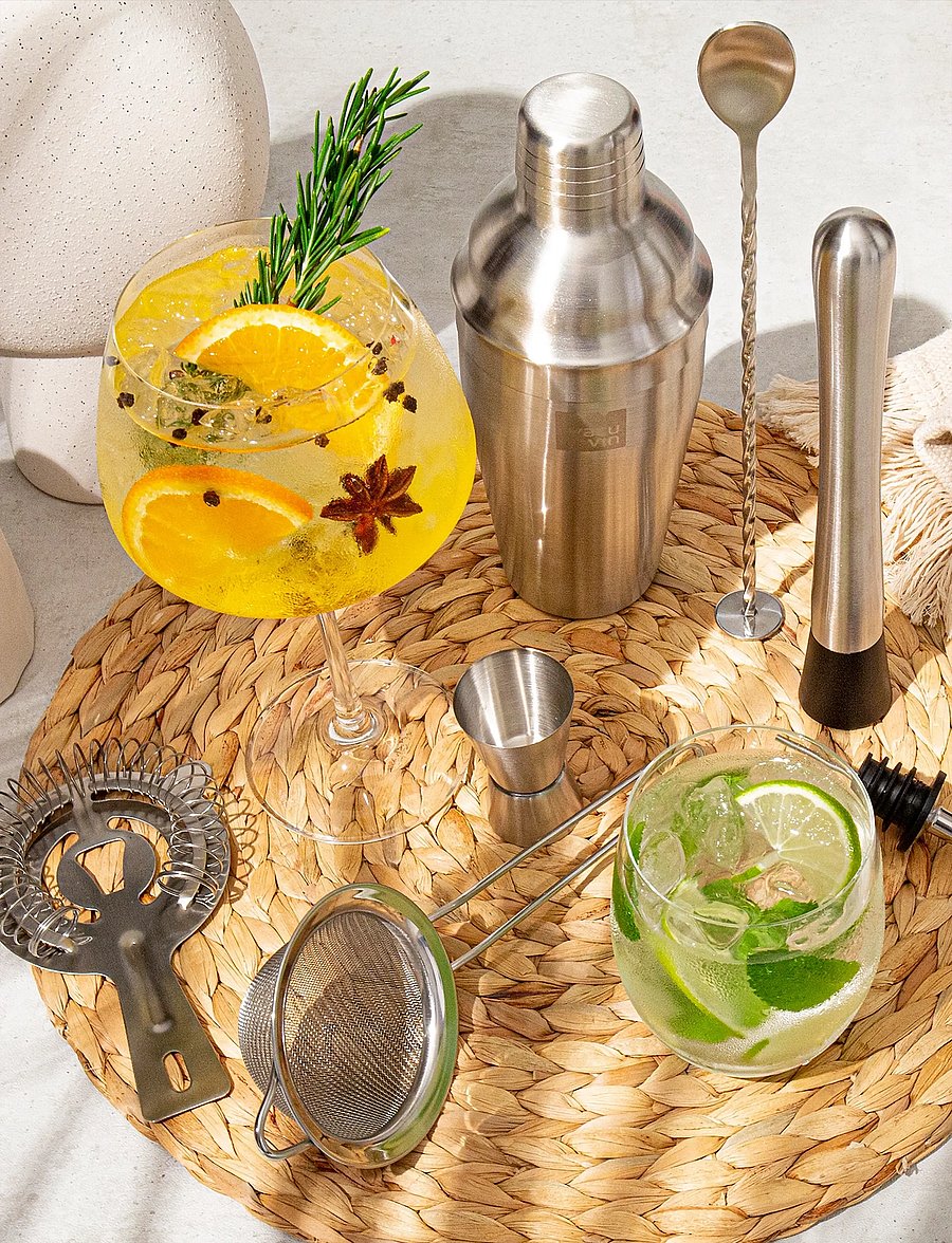 Vacuvin - Cocktail set Lovers BAR IN A BOX SET/7 VACU VIN® - shaker & cocktail-utensilien - stainless/black/clear - 4